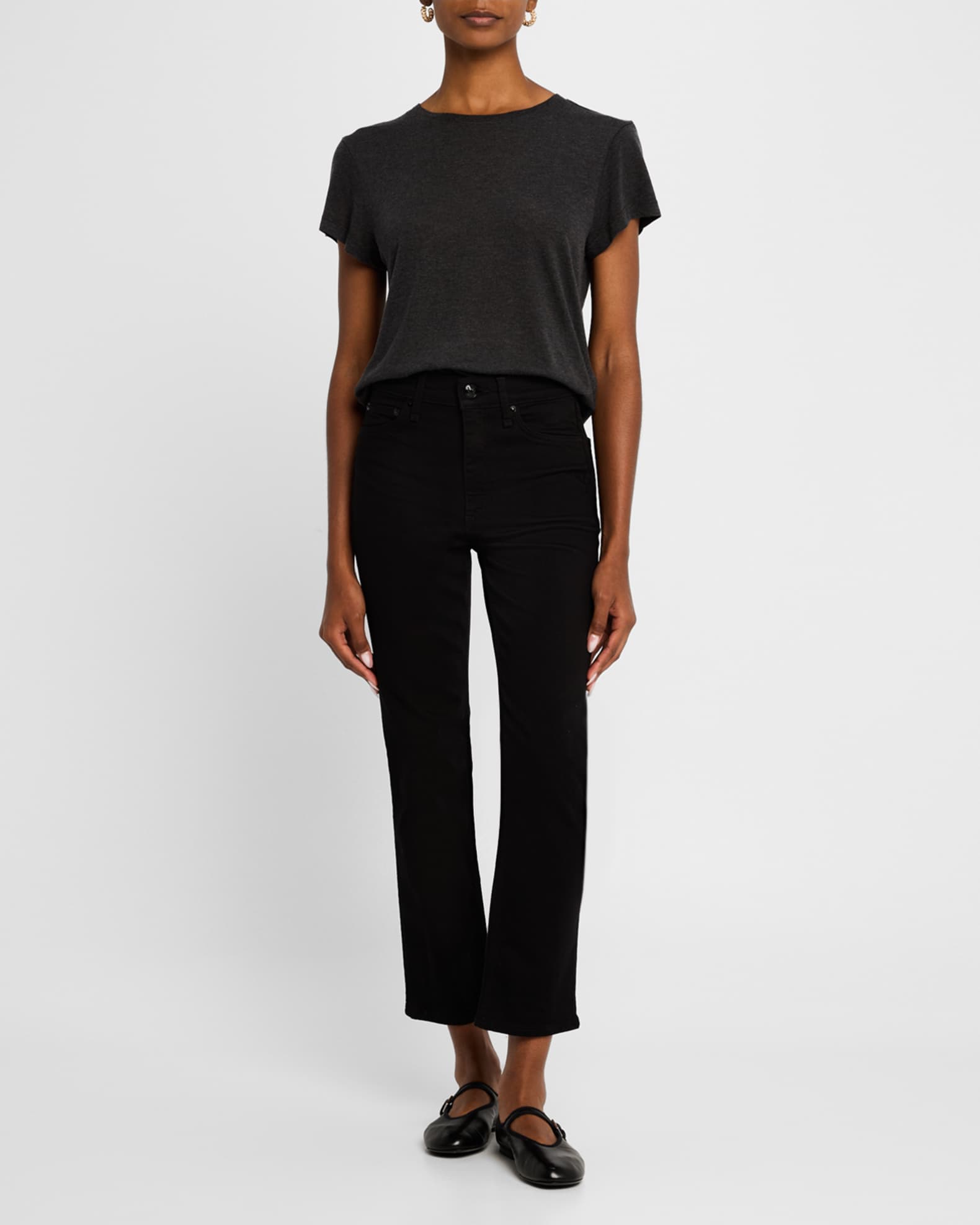 Flexi Wren High-Rise Ankle Slim Jeans 1