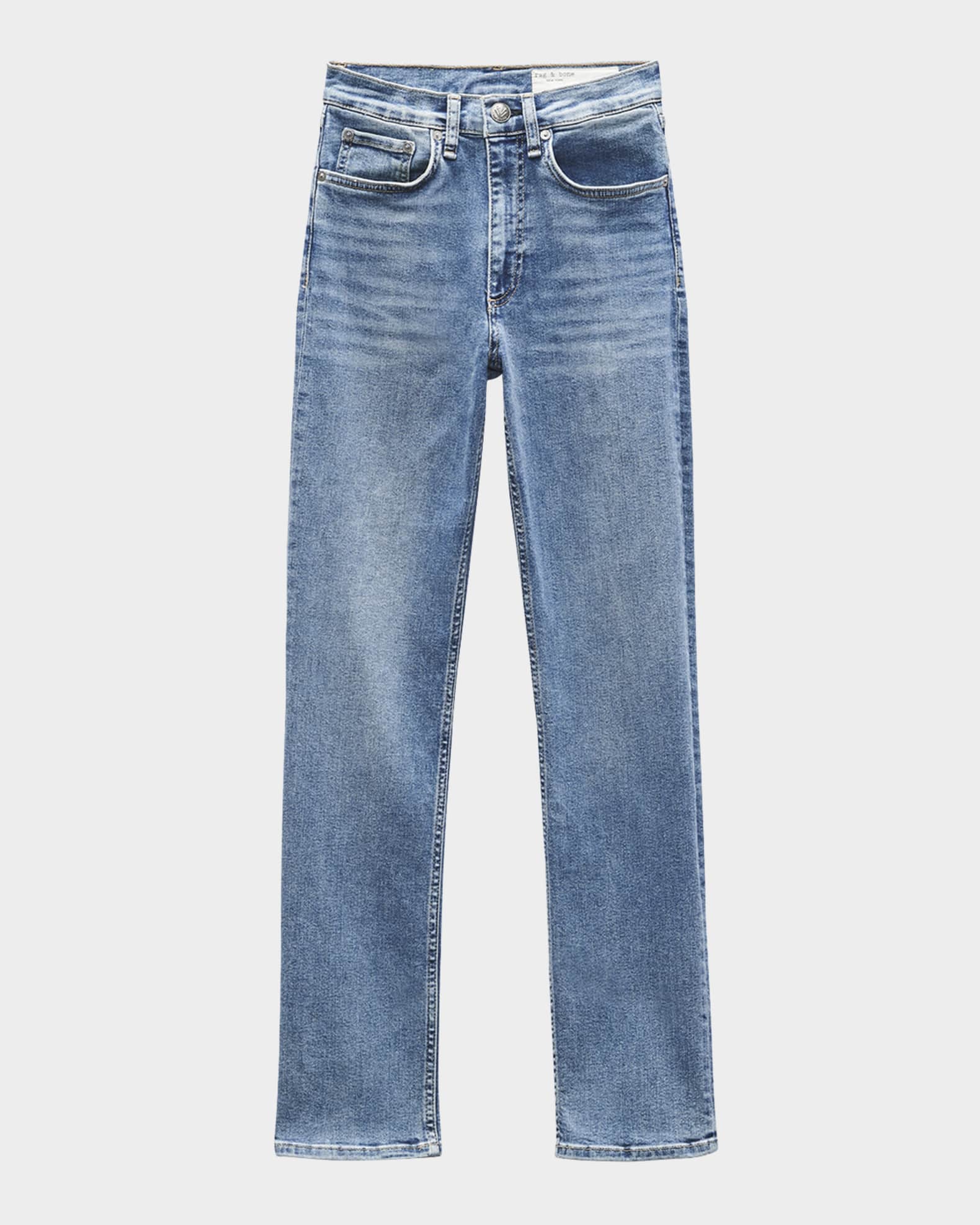 Flexi Wren Full Length Straight Jeans 0
