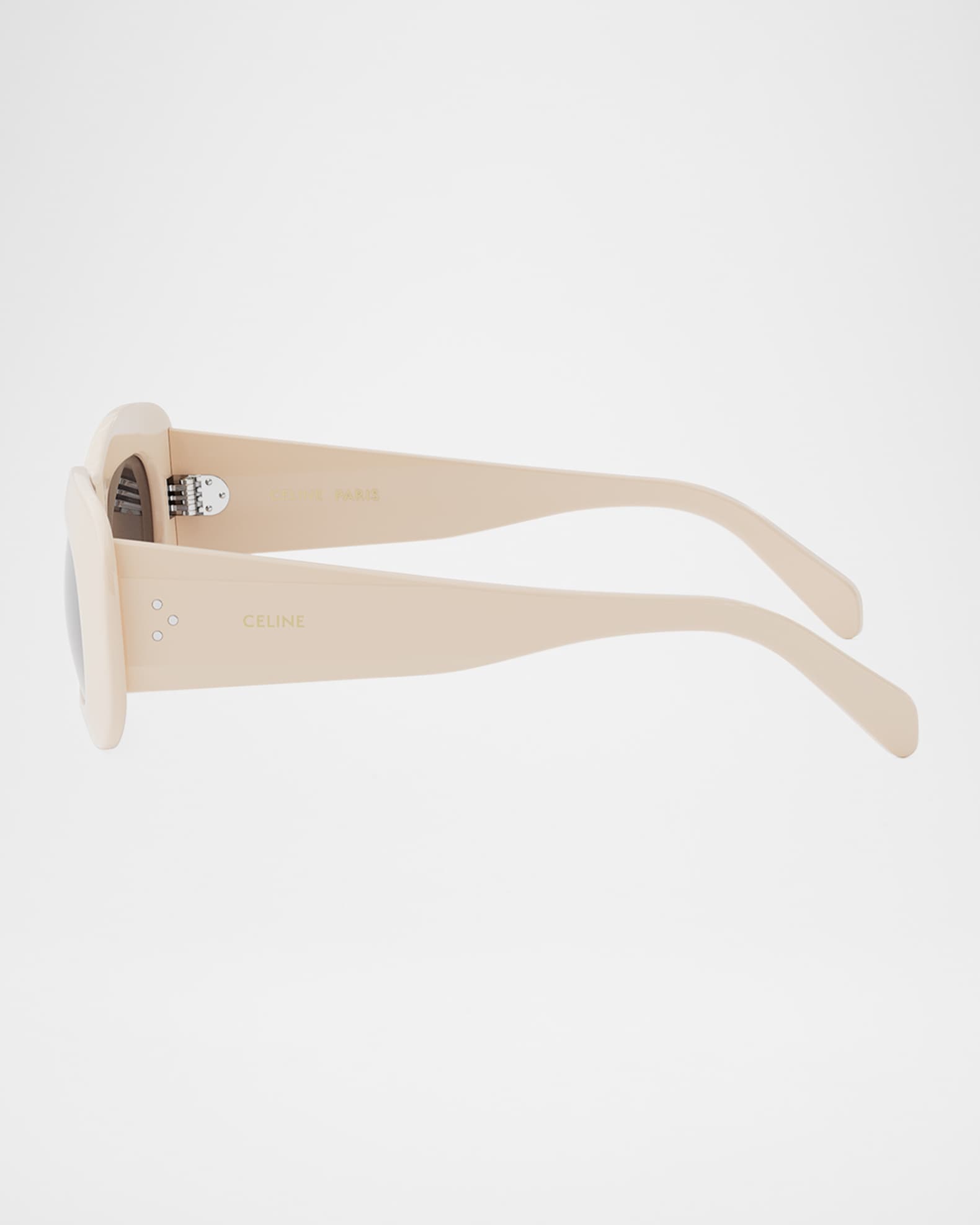 Celine Bold 3 Dots Acetate Rectangle Sunglasses | Neiman Marcus