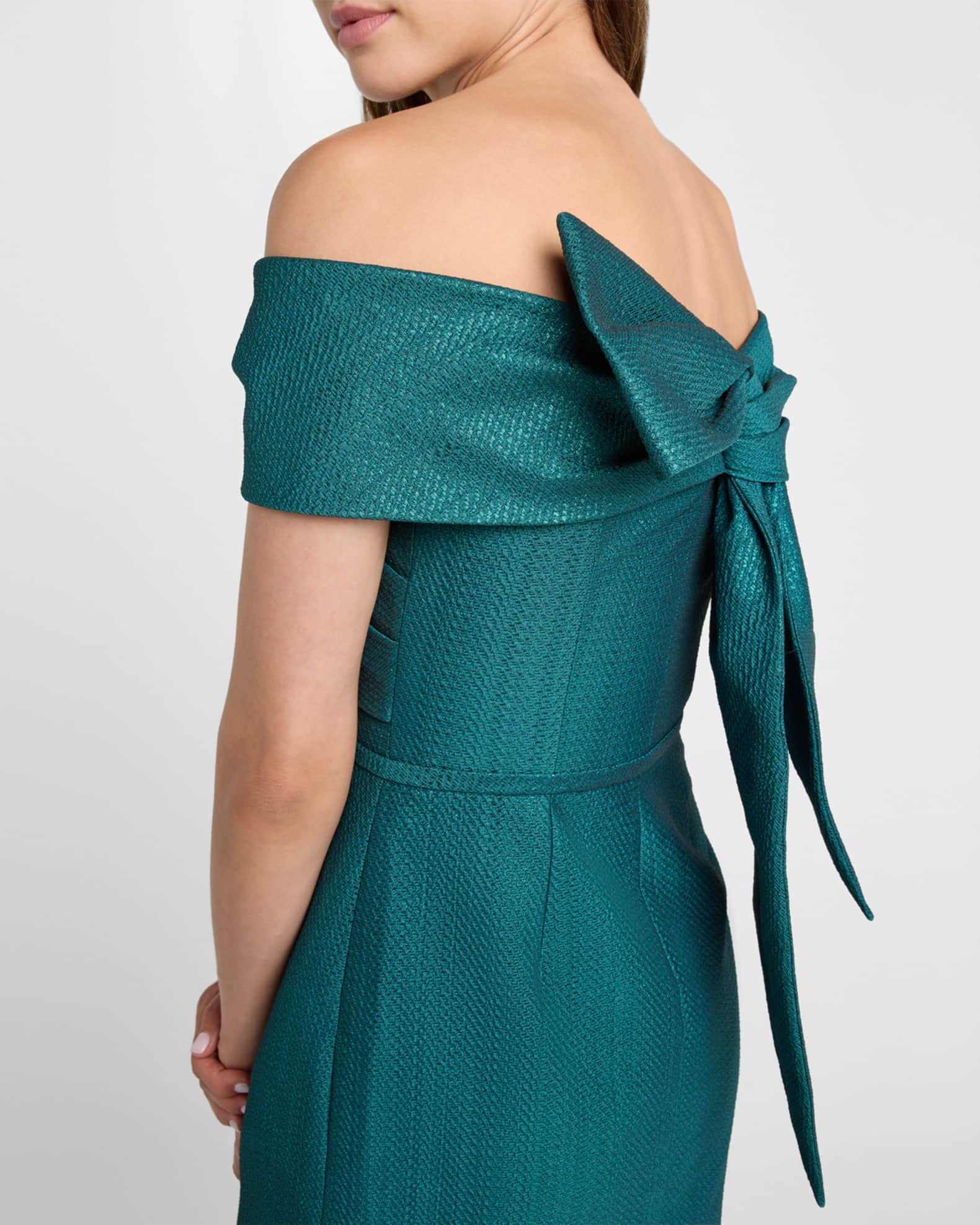 True decadence off shoulder embroidered dress cheap