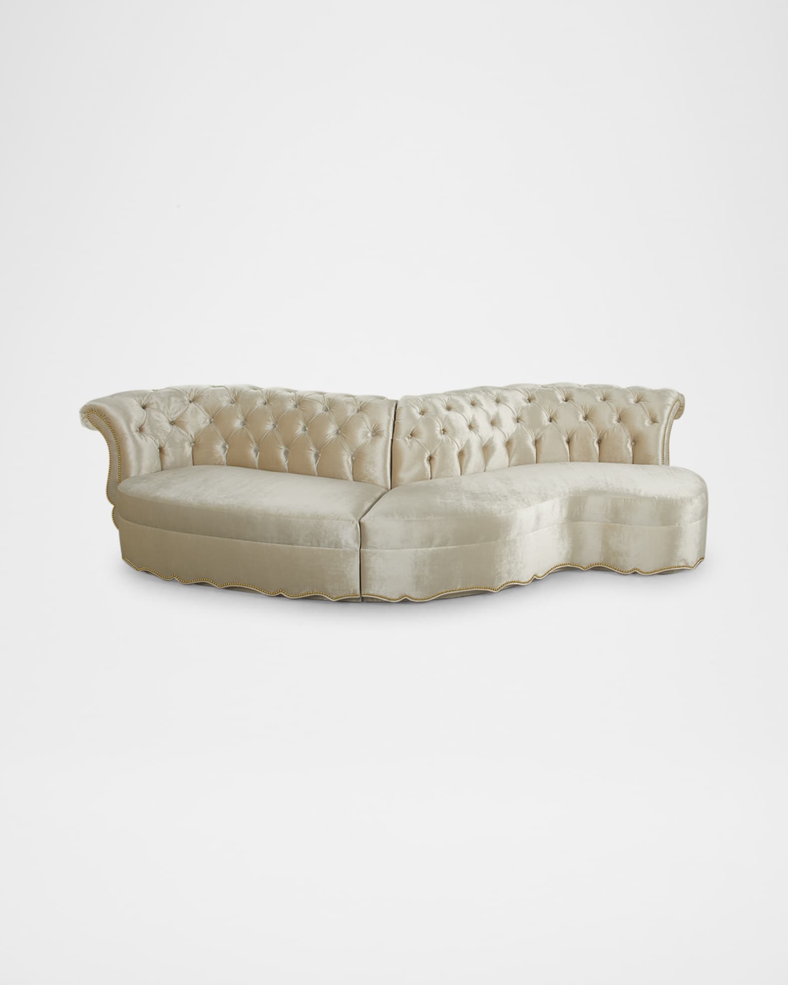 Amelia Curved 2-Piece Sectional 1