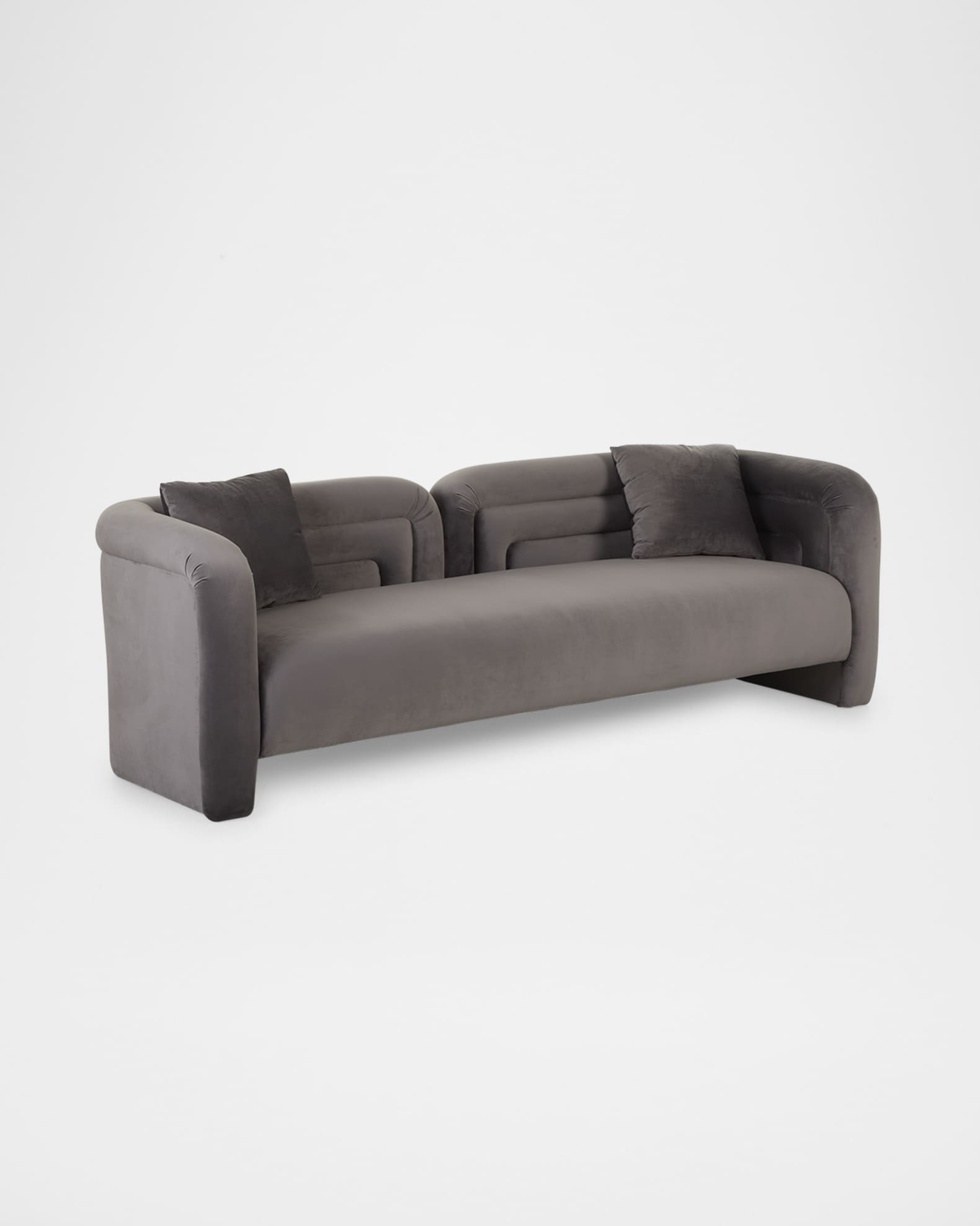 Quinn Velvet Sofa, 93" 1
