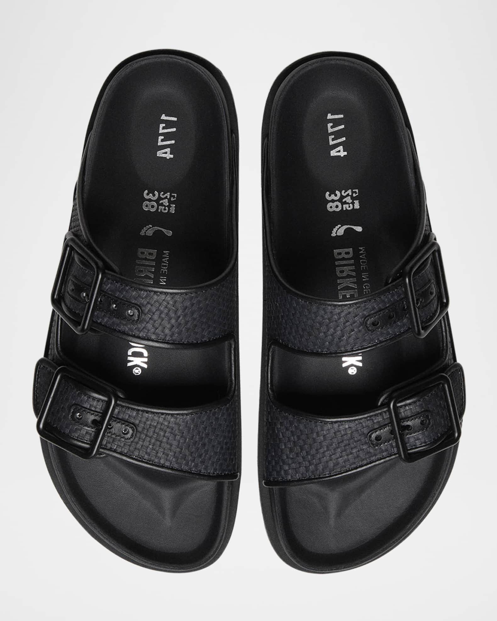 Birkenstock arizona raffia top