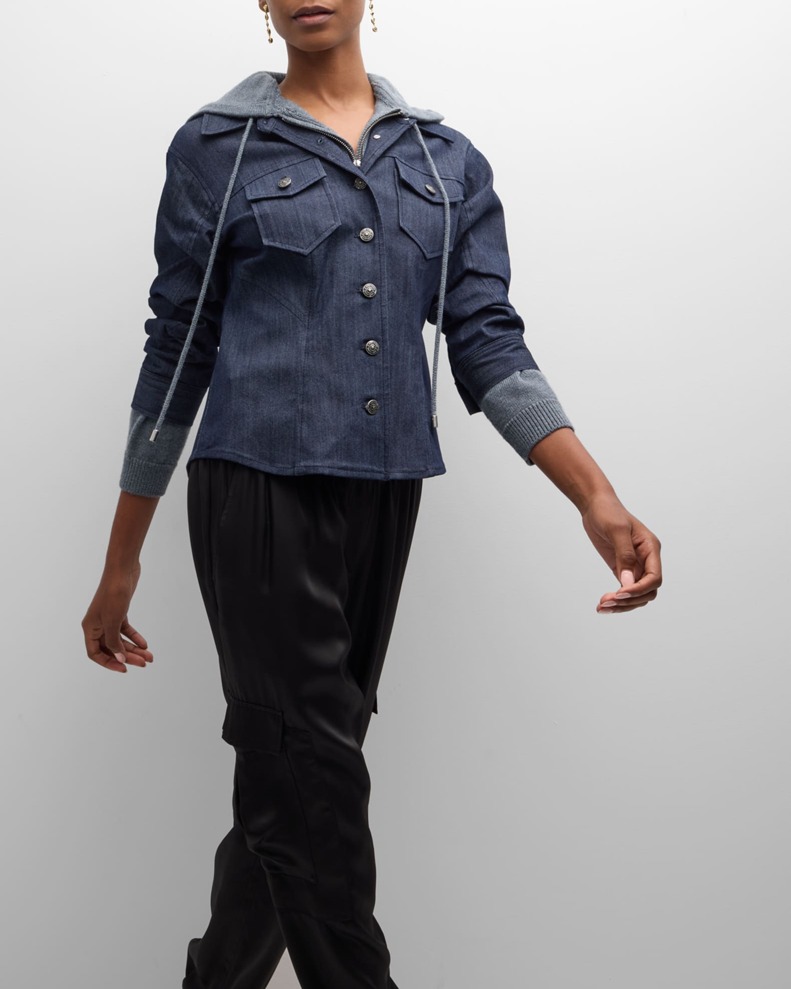 Scrunched Canyon Jean Jacket