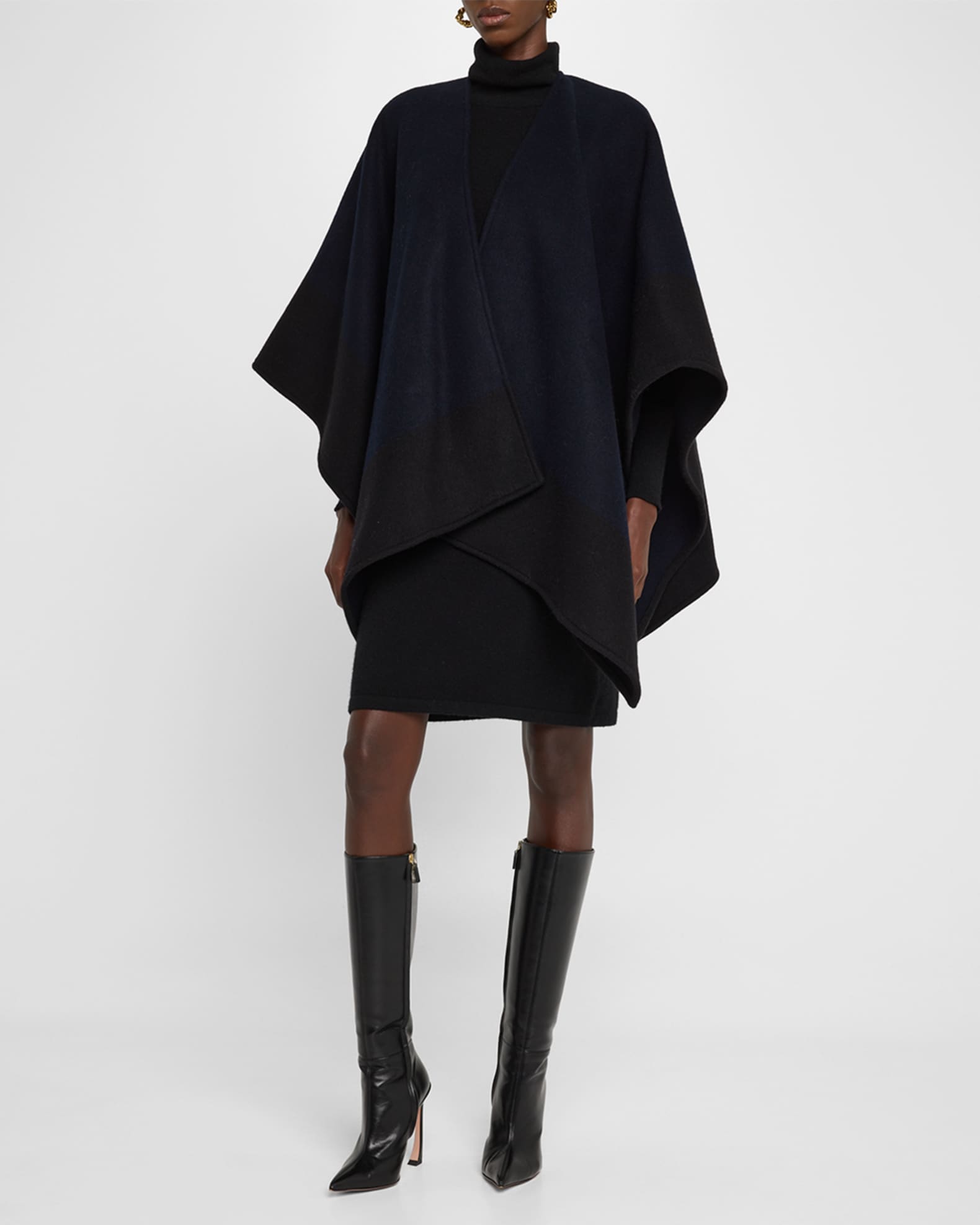 Select Reversible Wool Cape 1