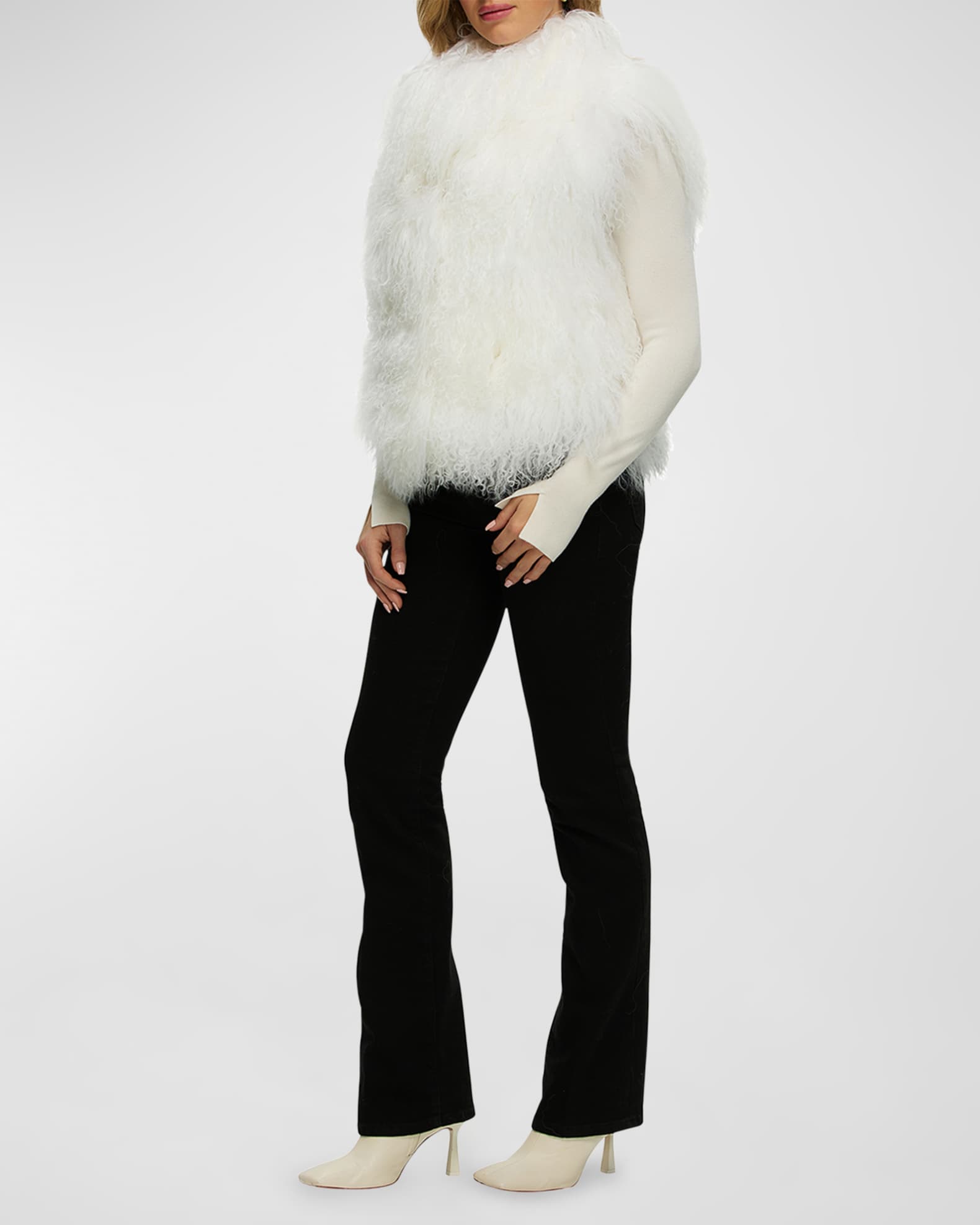 Select Mongolian Lamb Vest 1