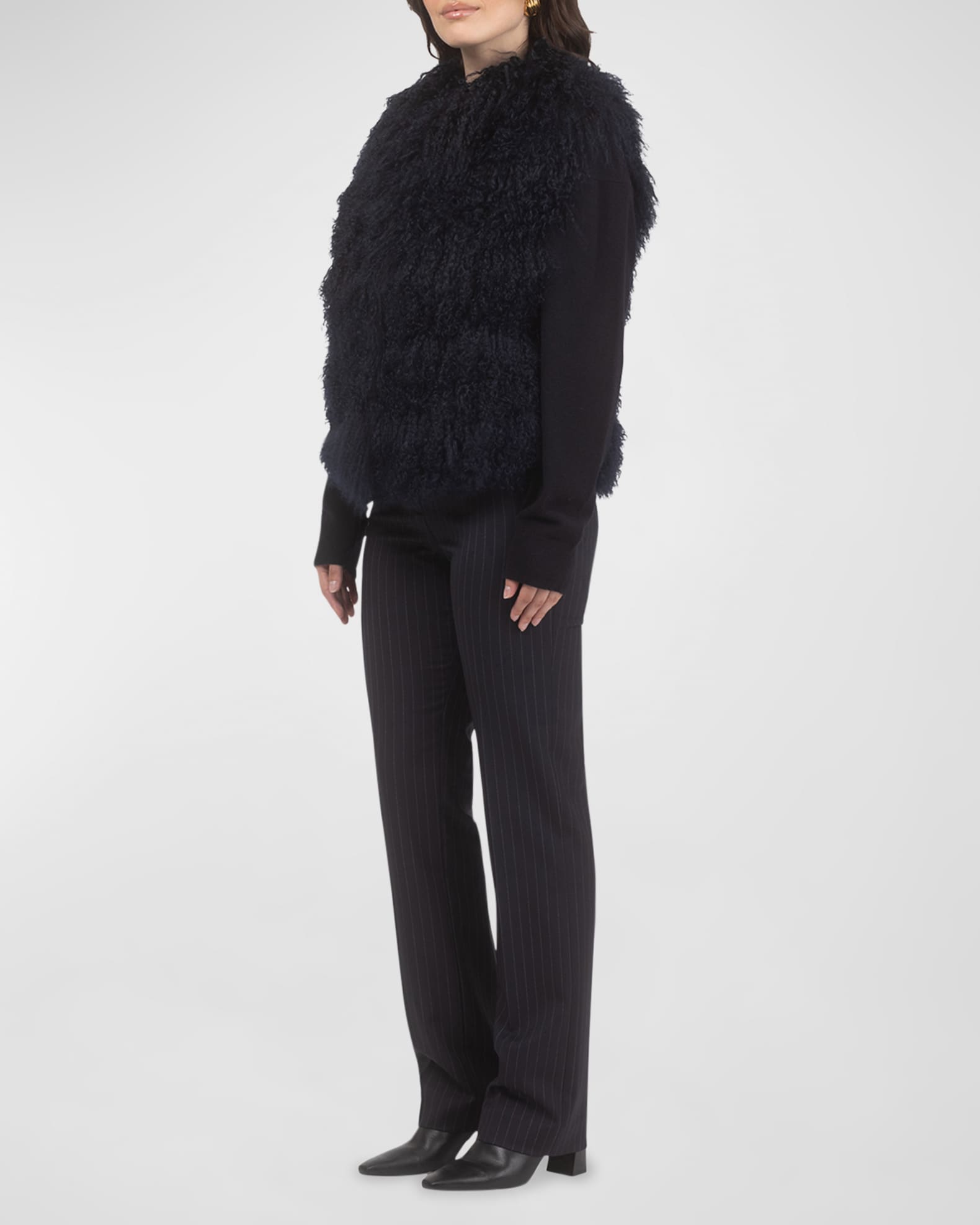 Select Mongolian Lamb Vest 1