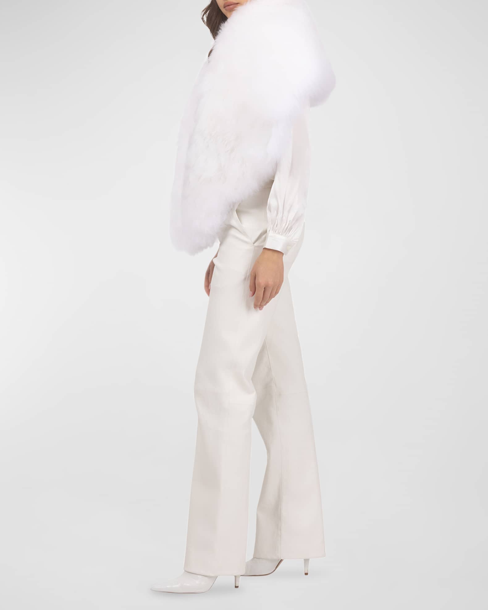 Select Lamb Shearling Stole 1