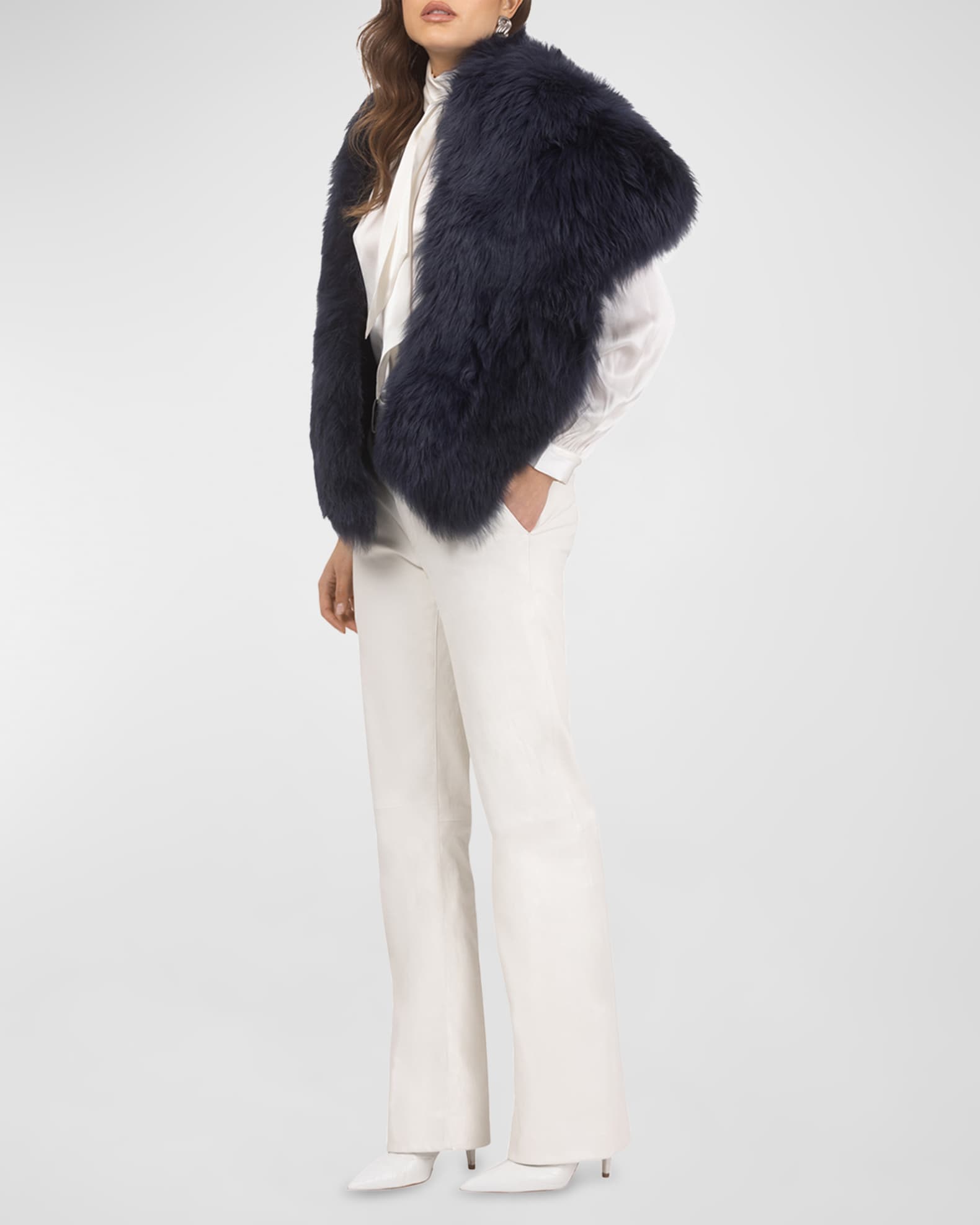 Select Lamb Shearling Stole