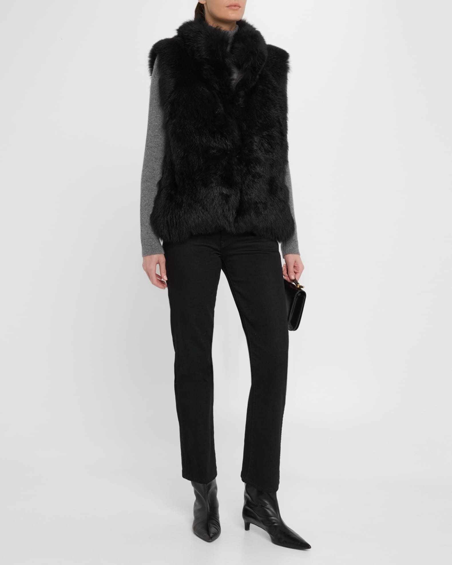 Select Lamb Shearling Vest 1