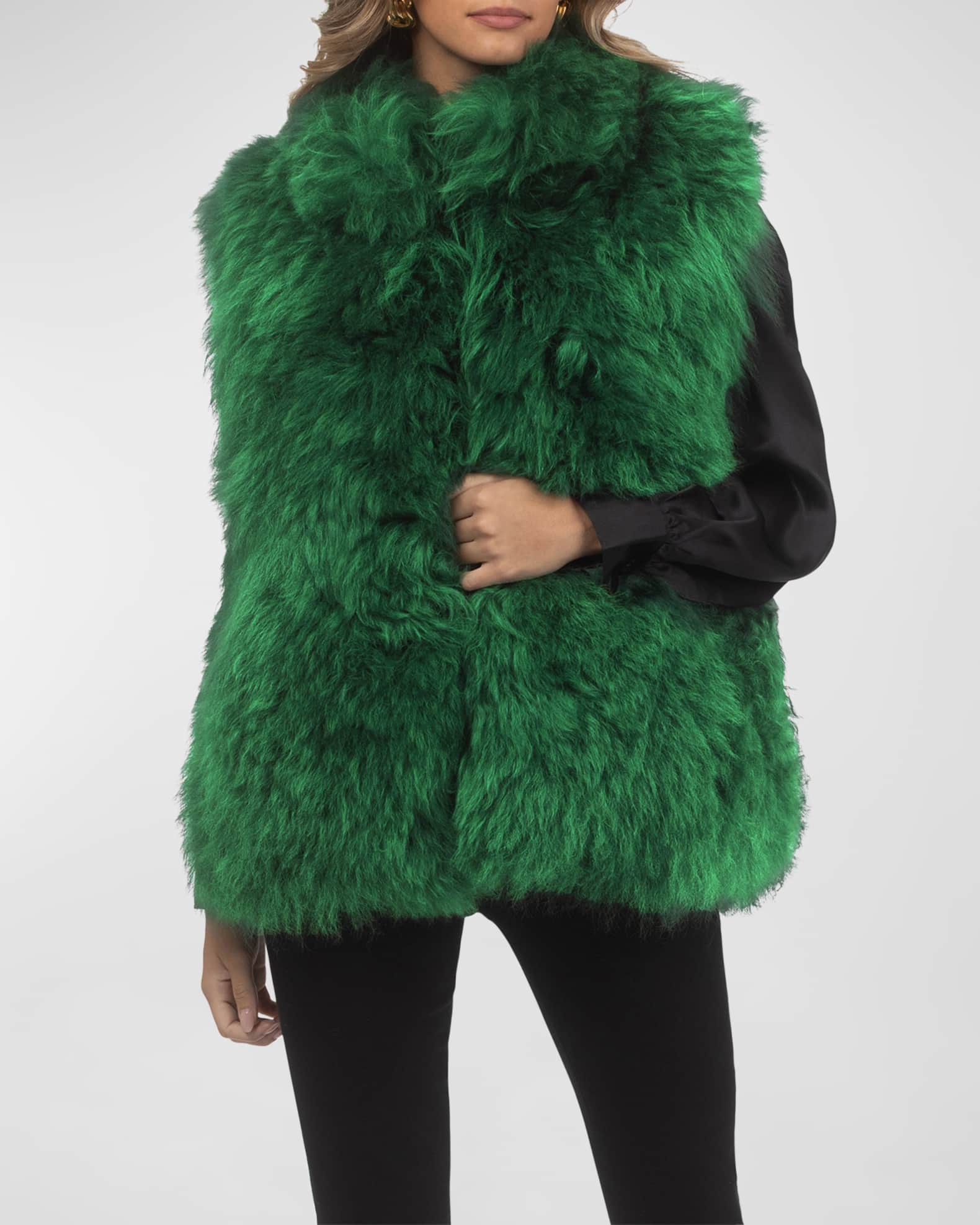 Select Lamb Shearling Vest 1