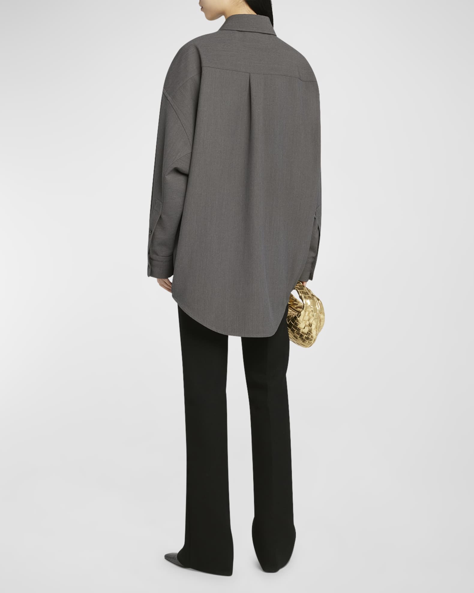 最新入荷商品一覧 | Shirt Buttoned Wool-Blend Veneta Bottega | Marcus Neiman シャツ