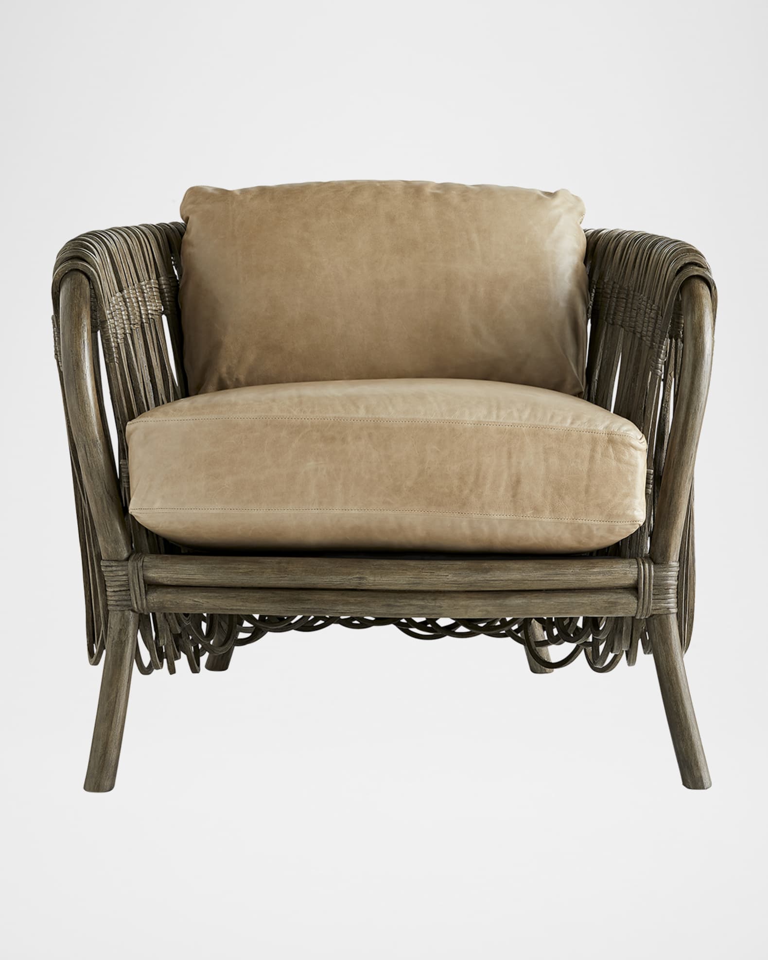 Strata Leather Lounge Chair 1