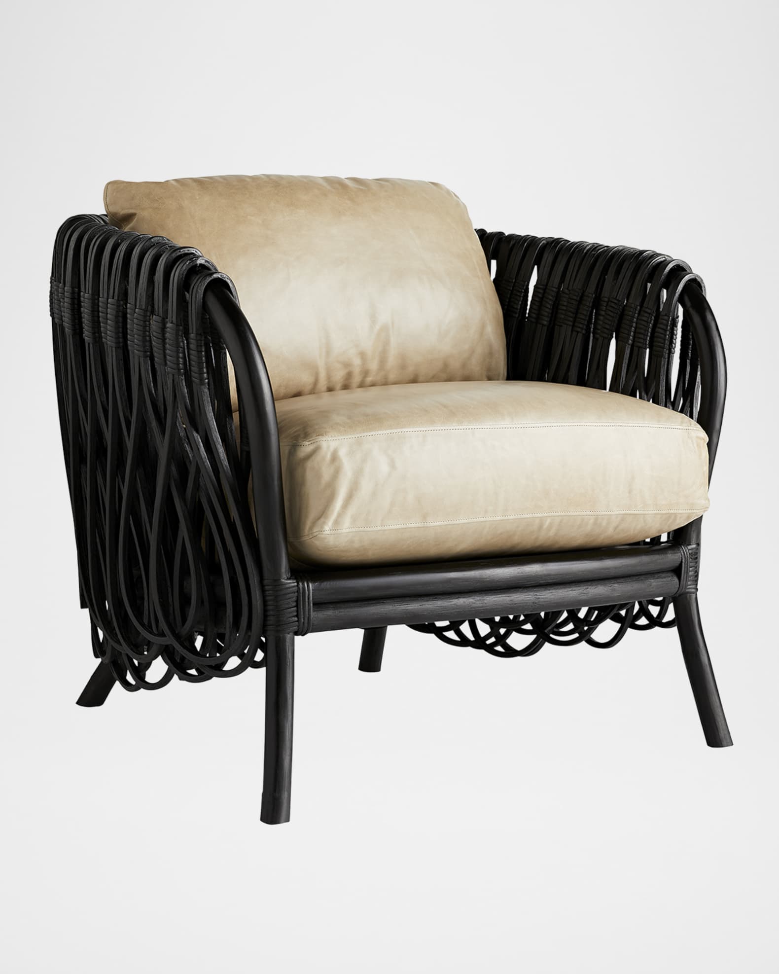 Strata Leather Lounge Chair 0