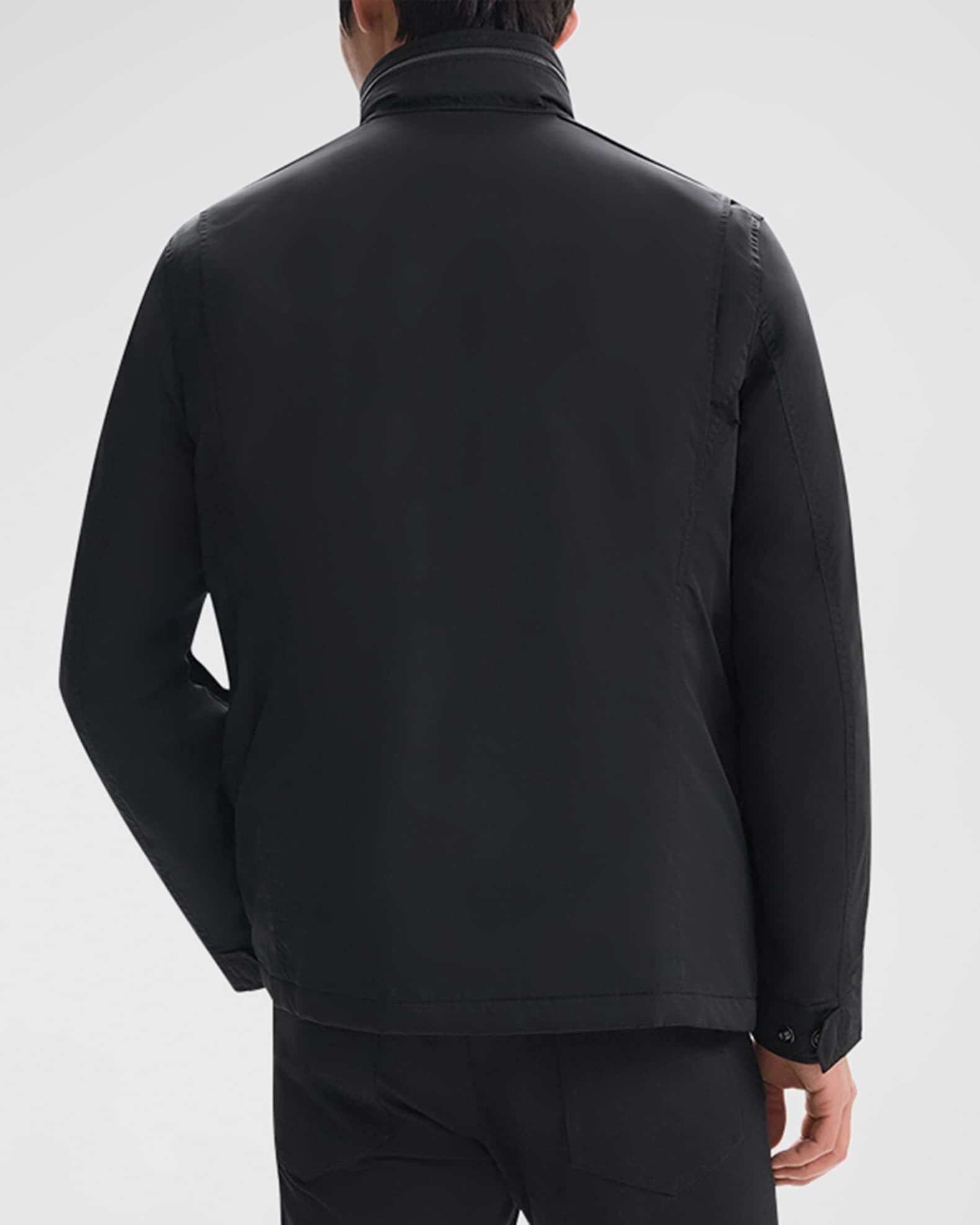 Men s Sleek Nylon Field Jacket