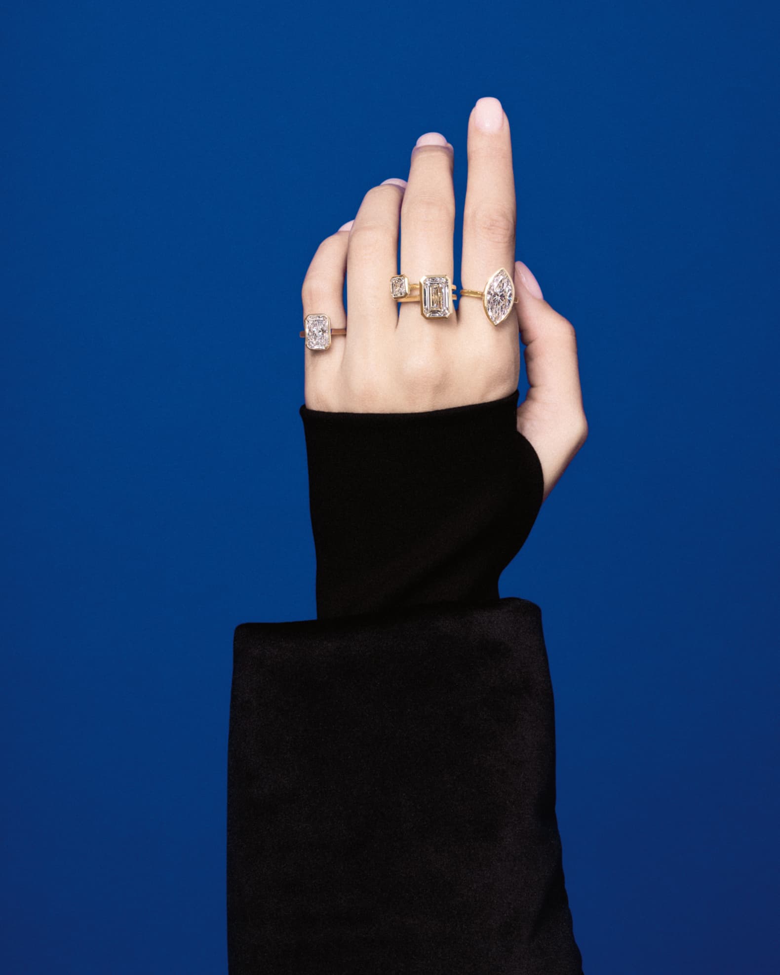 Lab Grown Diamond 14K Yellow Gold Radiant Cut Solitaire Ring, 4.00tcw