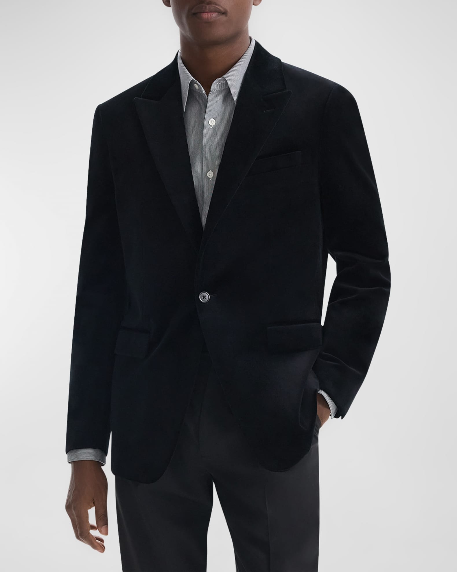 Men's Chambers Velvet Sport Coat 1