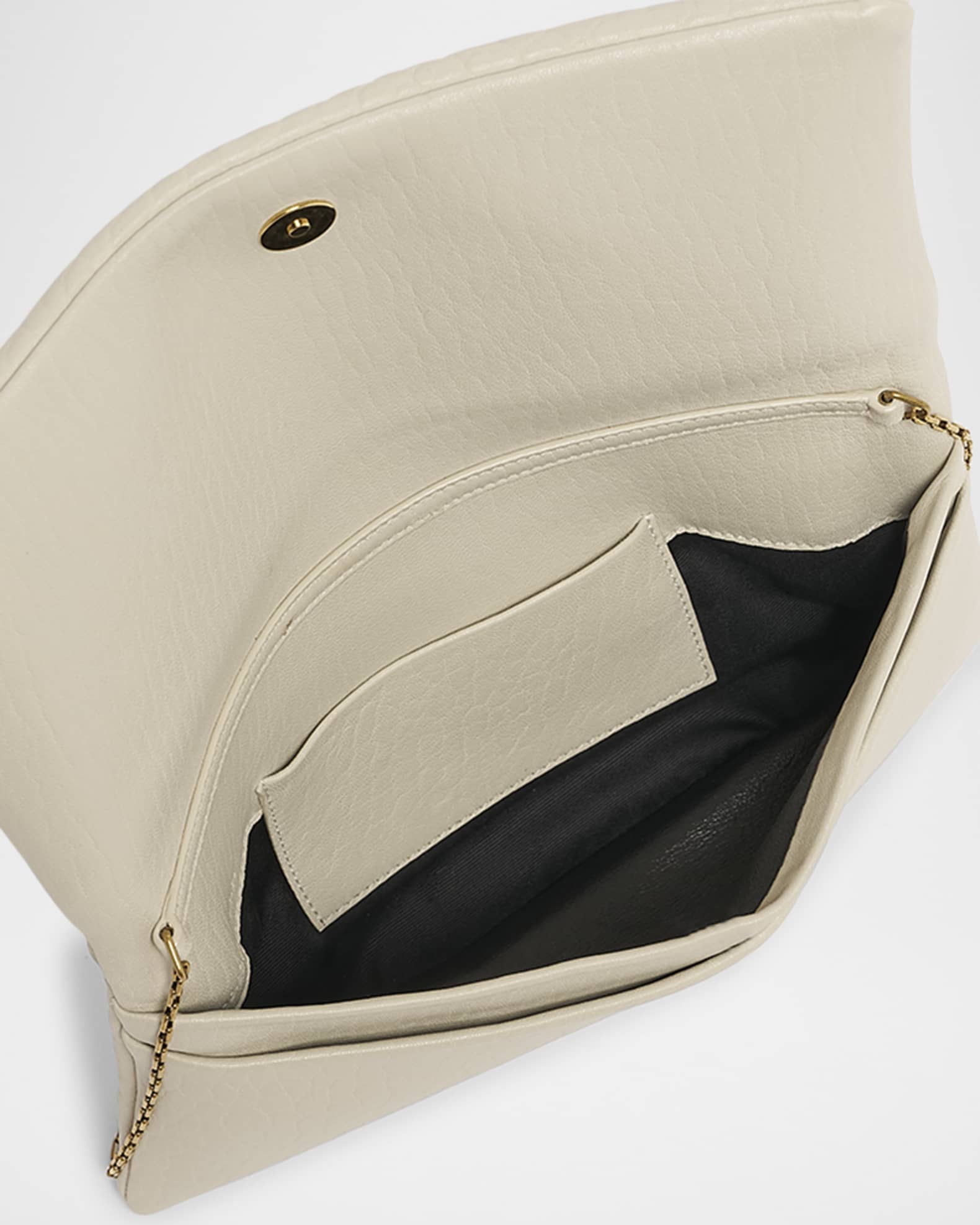 Ysl cream clutch bag new arrivals