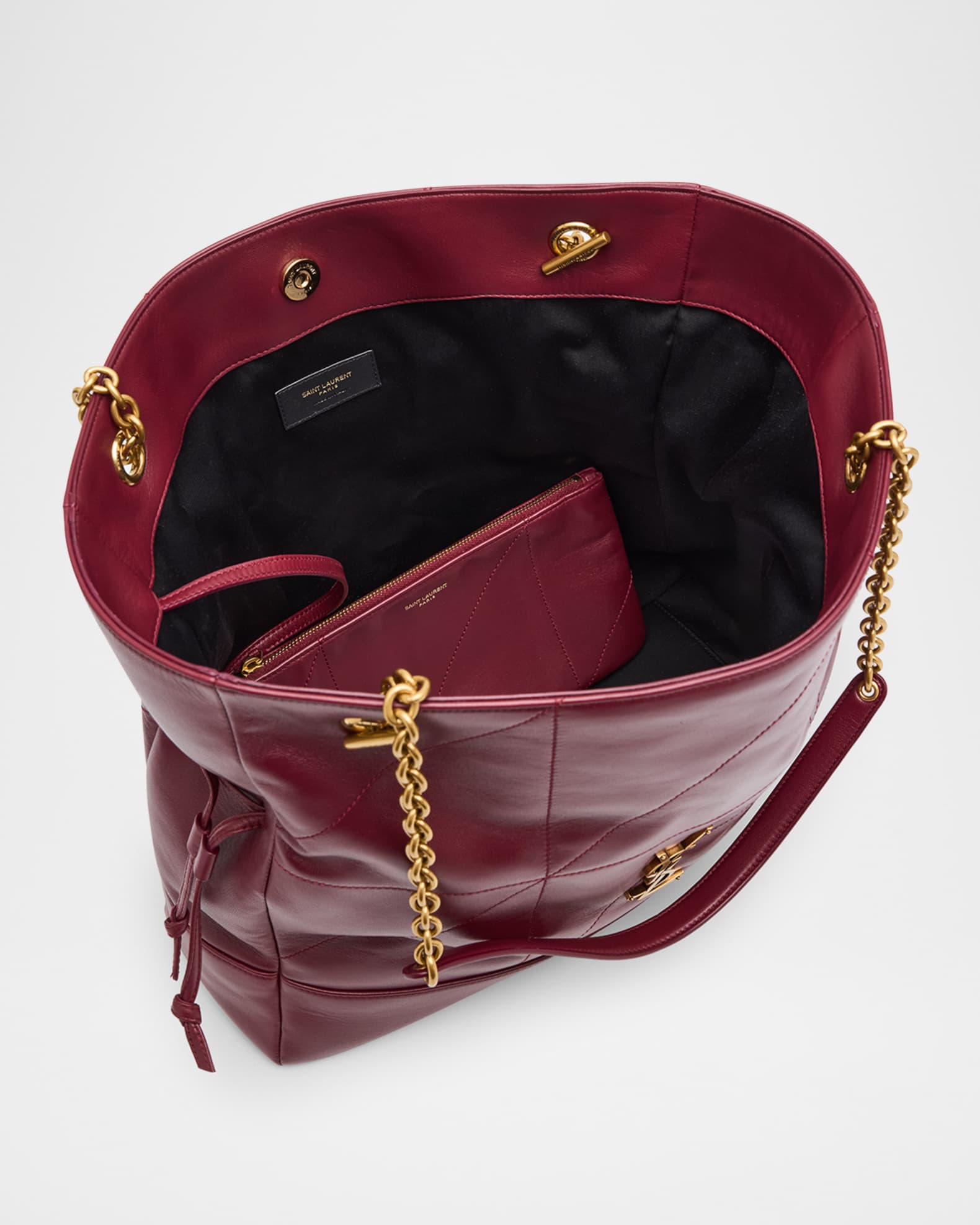 Saint Laurent Jamie 4.3 Medium Shopping Tote Bag in Quilted