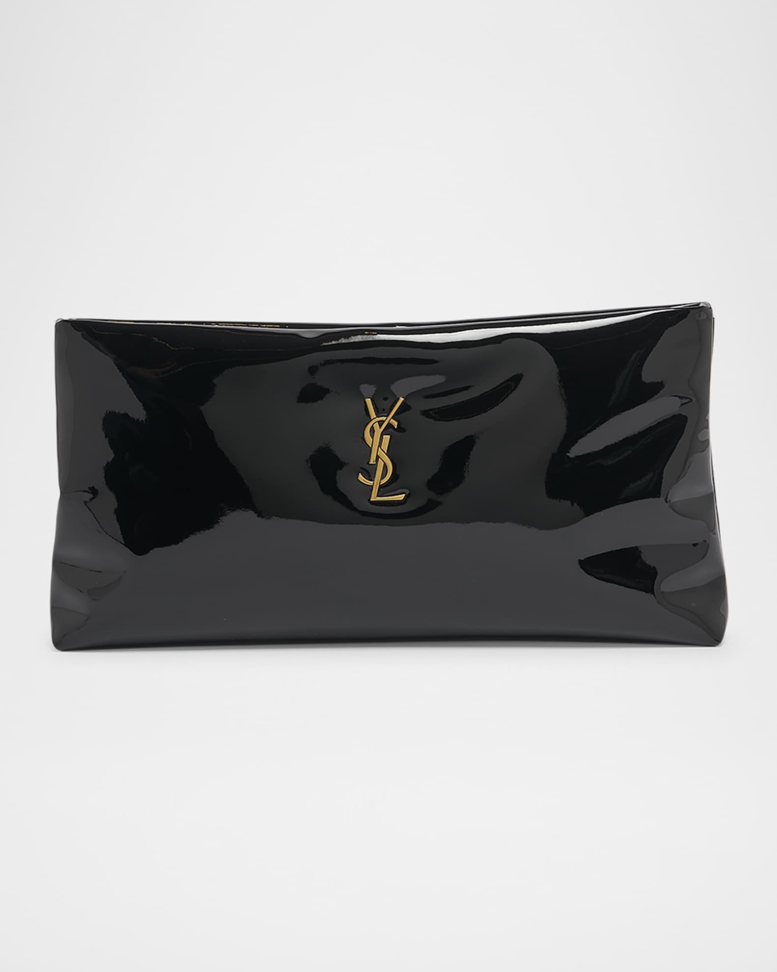 Calypso YSL Long Clutch Bag in Patent Polyurethane 0
