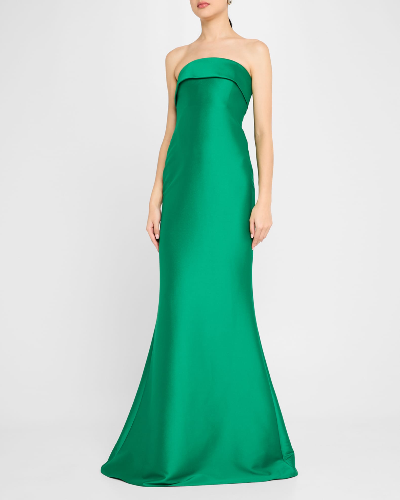 Strapless Bow-Back Mermaid Gown 1