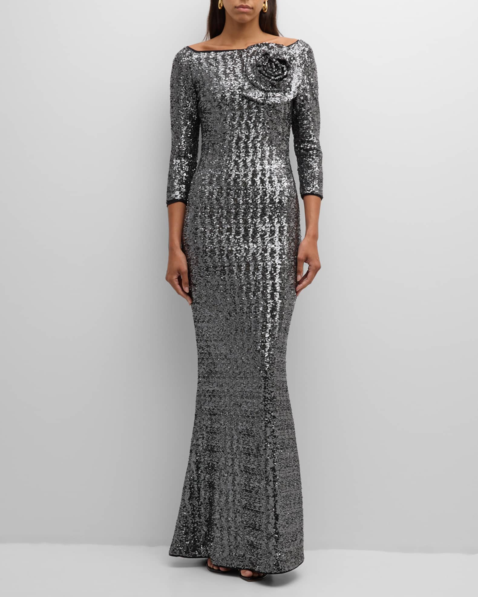 Neiman marcus petite evening gowns 2025