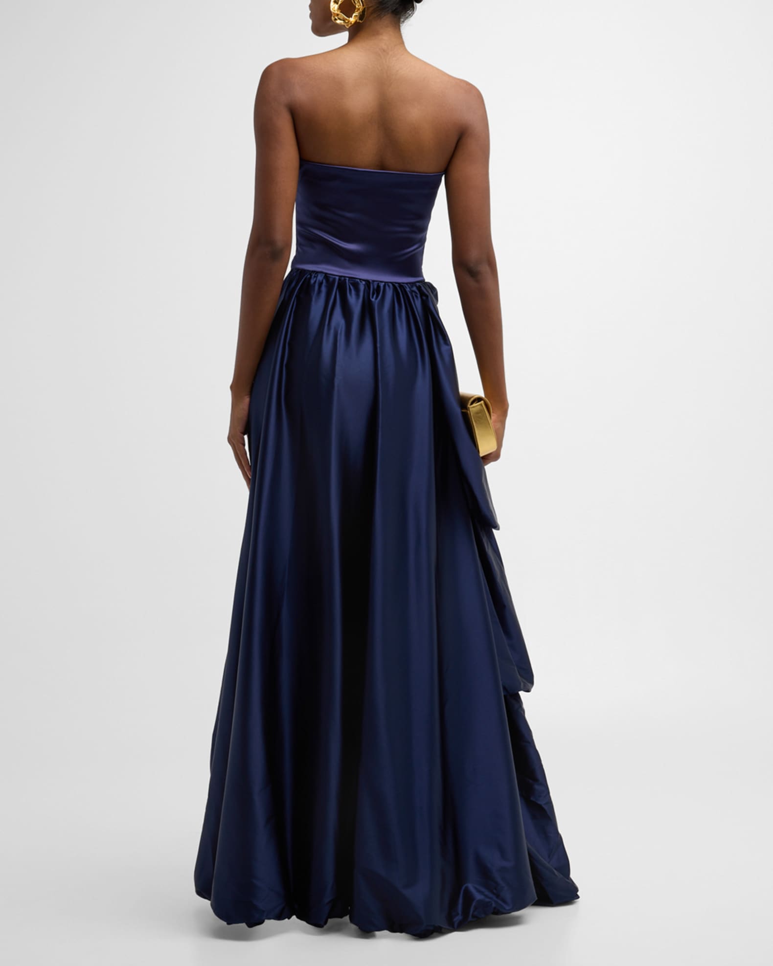 Chiara Boni La Petite Robe Docces High Low Strapless Sweetheart Gown Neiman Marcus