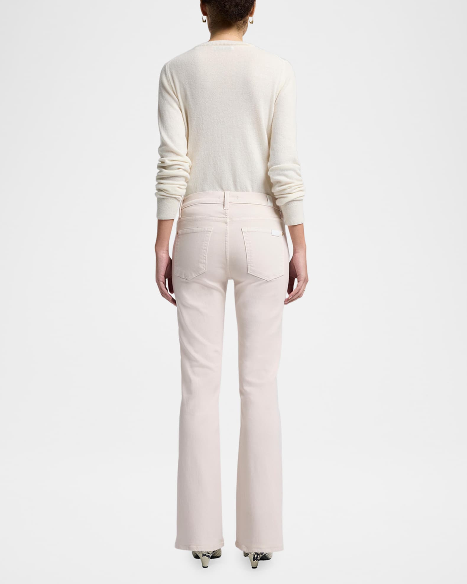 7 For All Mankind - Tailorless Coated Bootcut Jeans