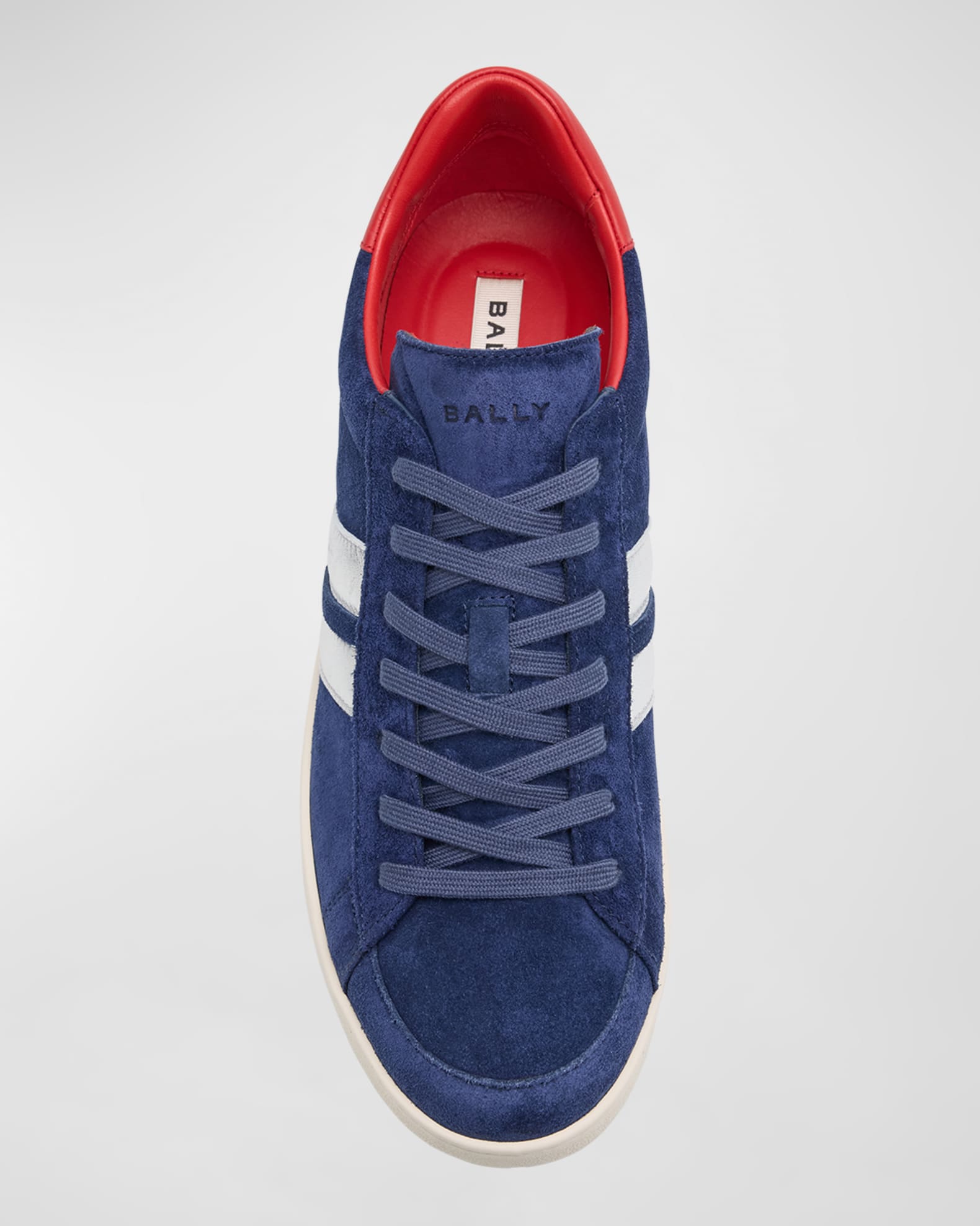 Bally Men's Tyger Suede Low-Top Sneakers | Neiman Marcus