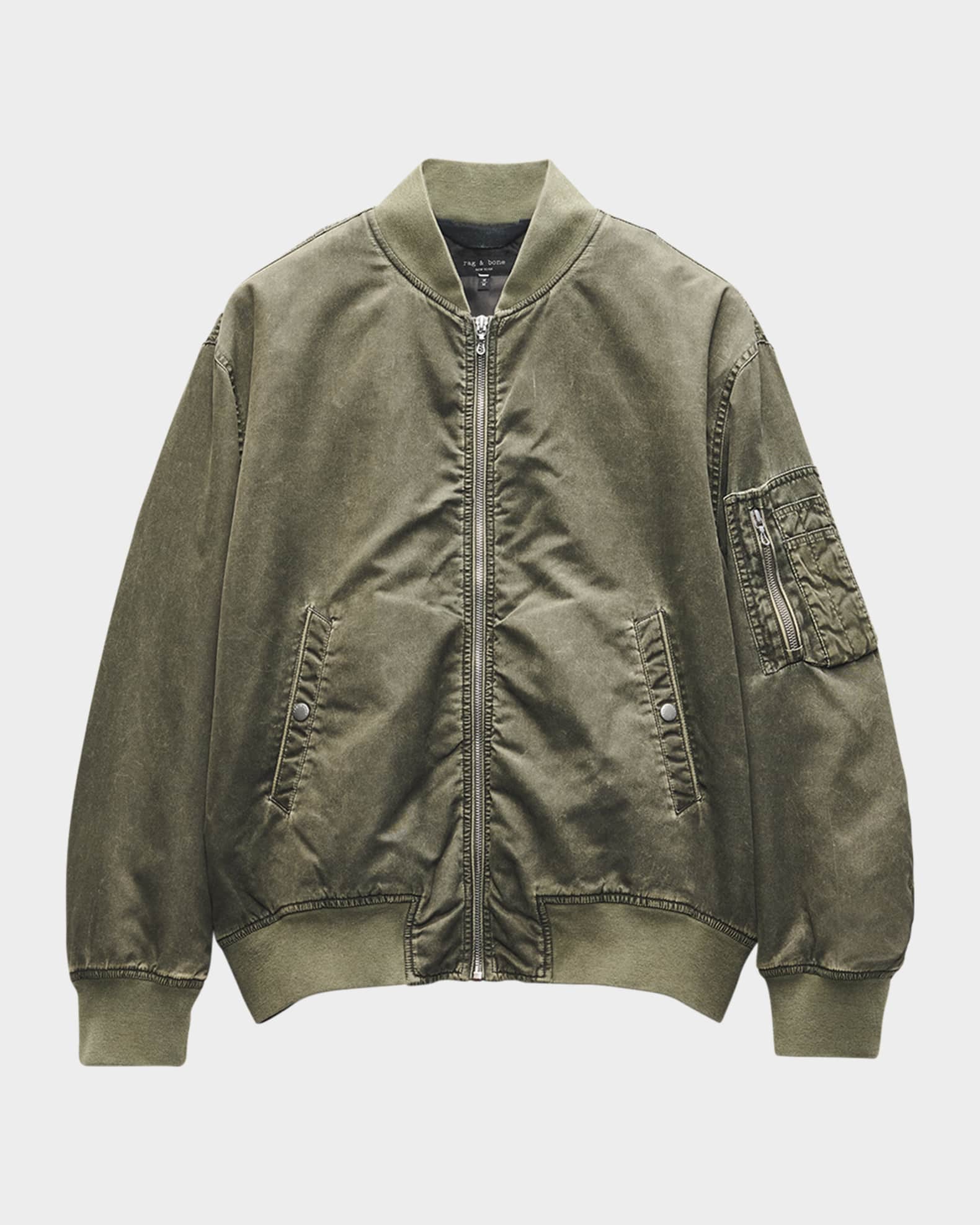 Men s Manston Nylon Bomber Jacket