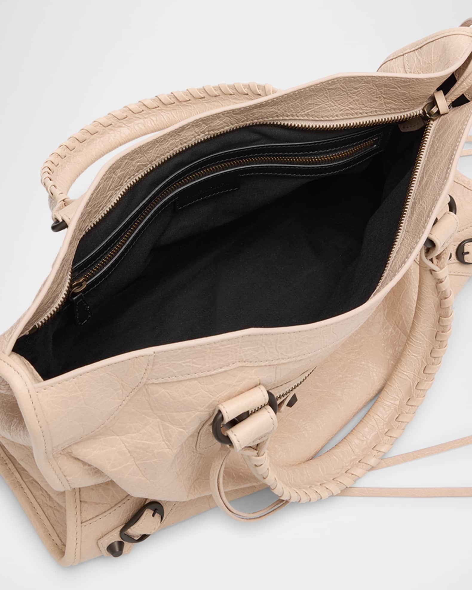 Le City Medium Leather Top-Handle Bag | Neiman Marcus