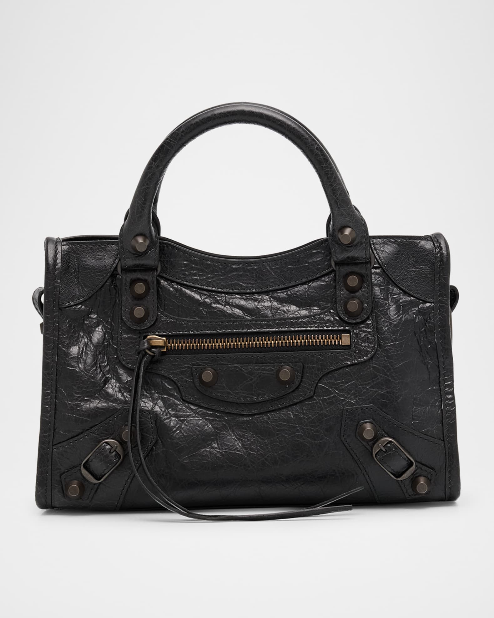 Le City Mini Leather Top-Handle Bag 0