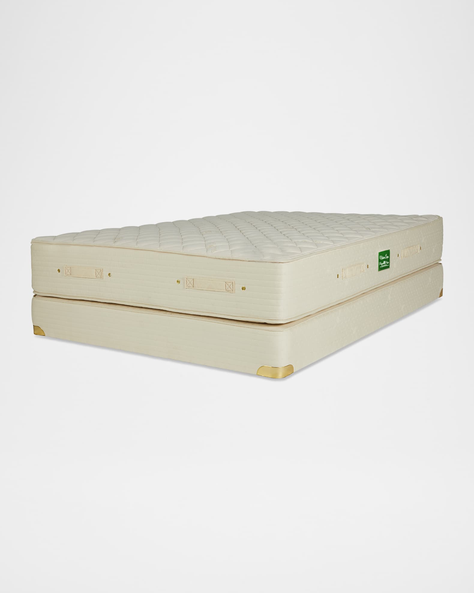Nature Luxe Ultra Plush Latex QuiltTop Mattress and Box Spring Set
