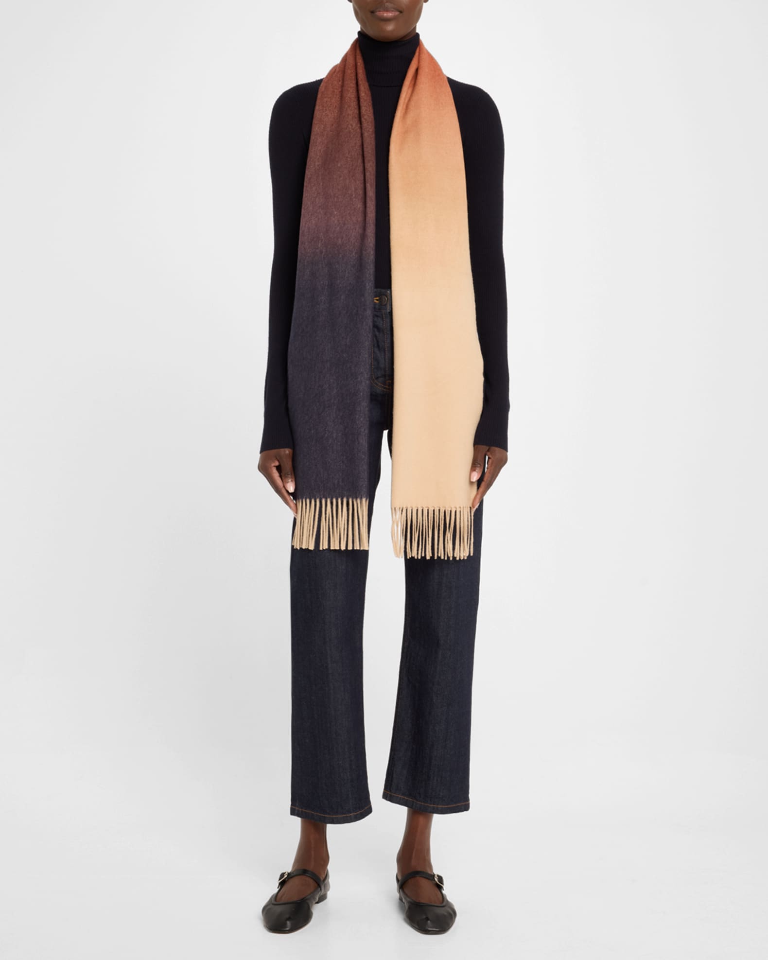 Ombre Cashmere Scarf 1