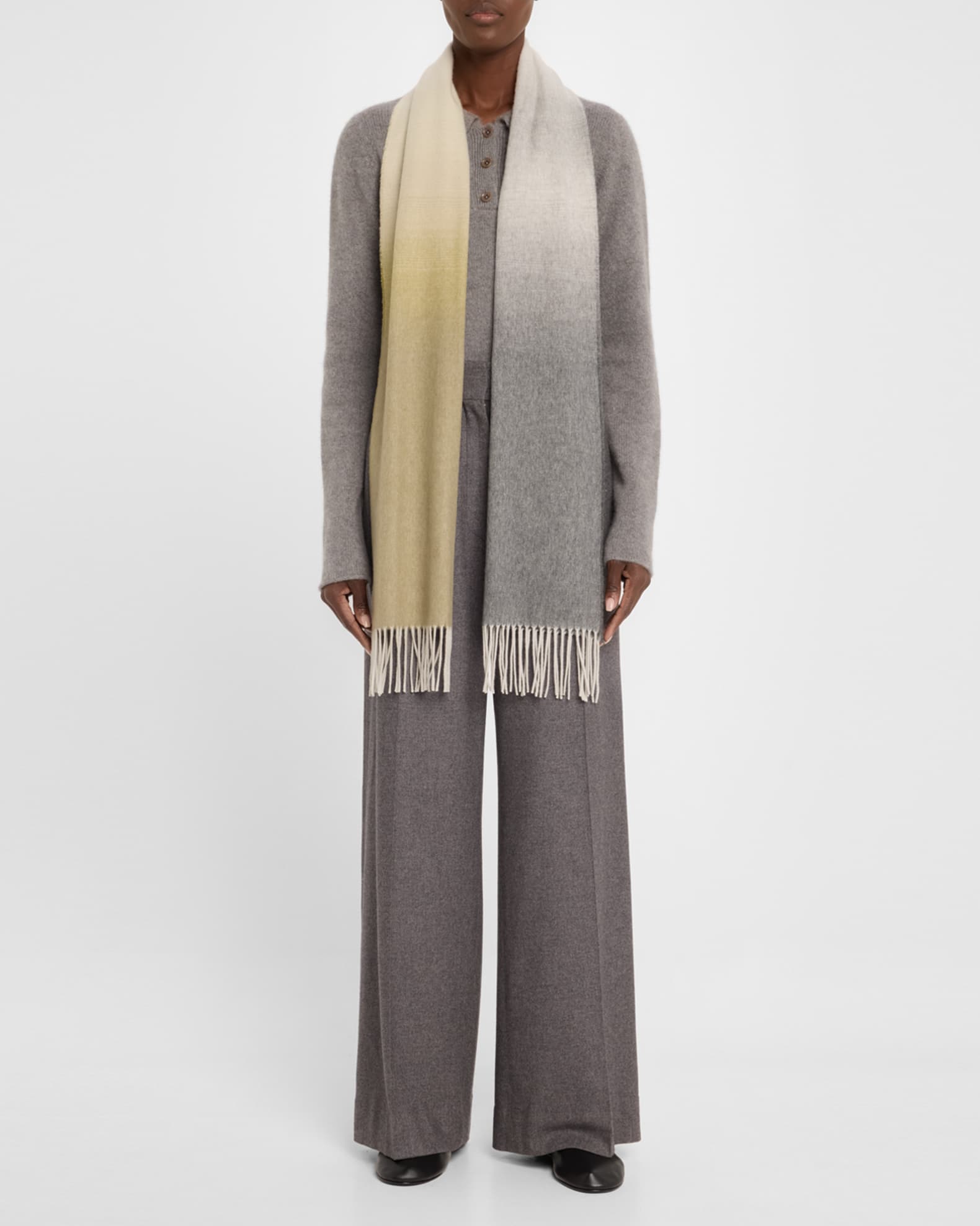 Ombre Cashmere Scarf 1