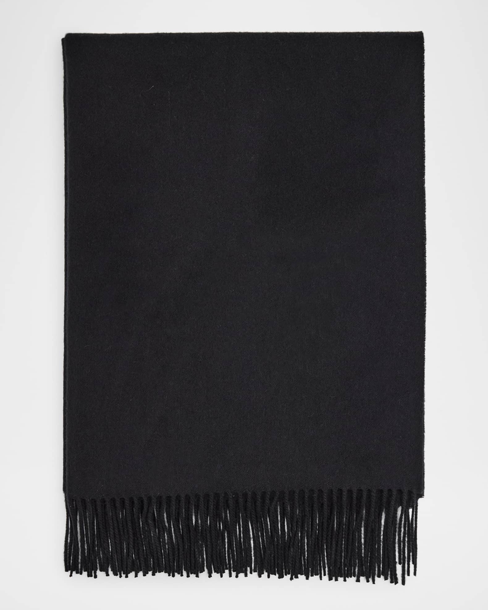 Fringe Cashmere Stole 0