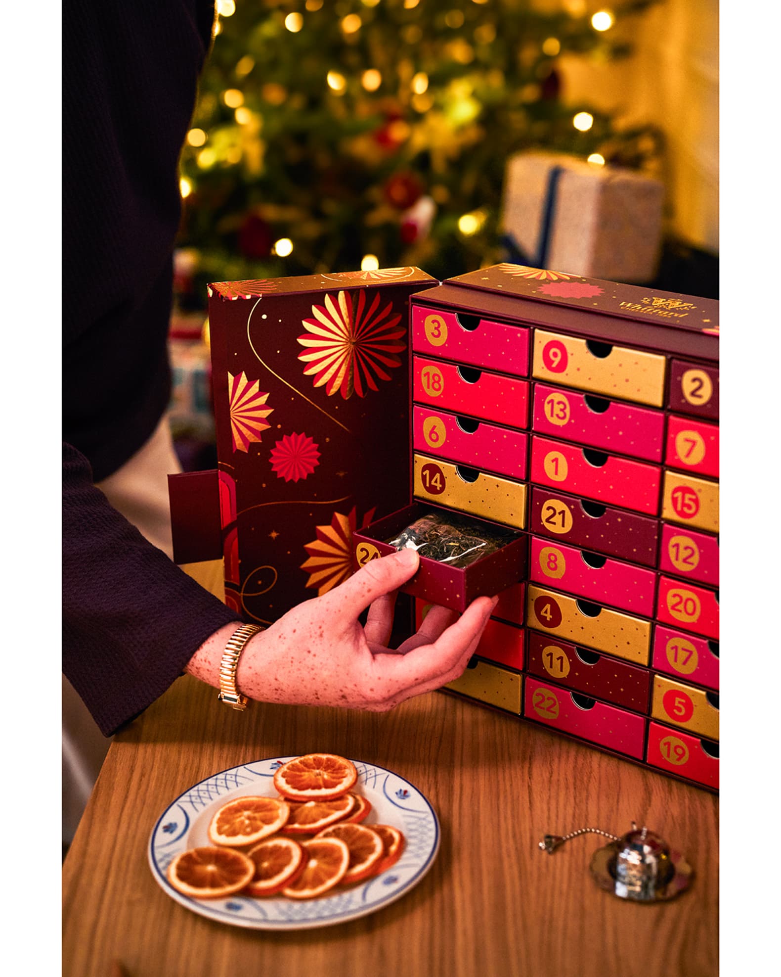 Whittard of Chelsea LooseLeaf Tea Advent Calendar 2024 Neiman Marcus