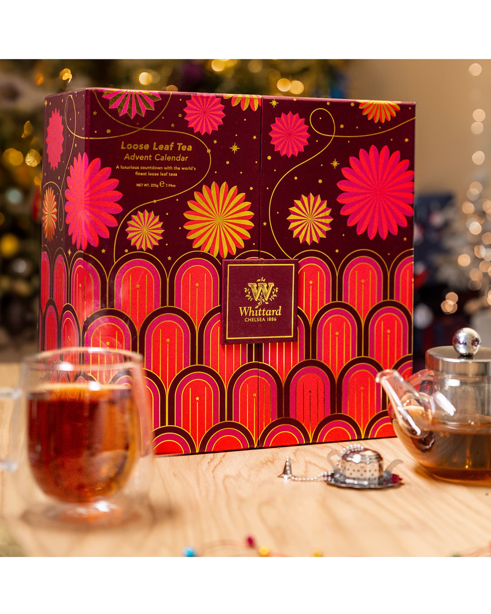 Whittard of Chelsea LooseLeaf Tea Advent Calendar 2024 Neiman Marcus