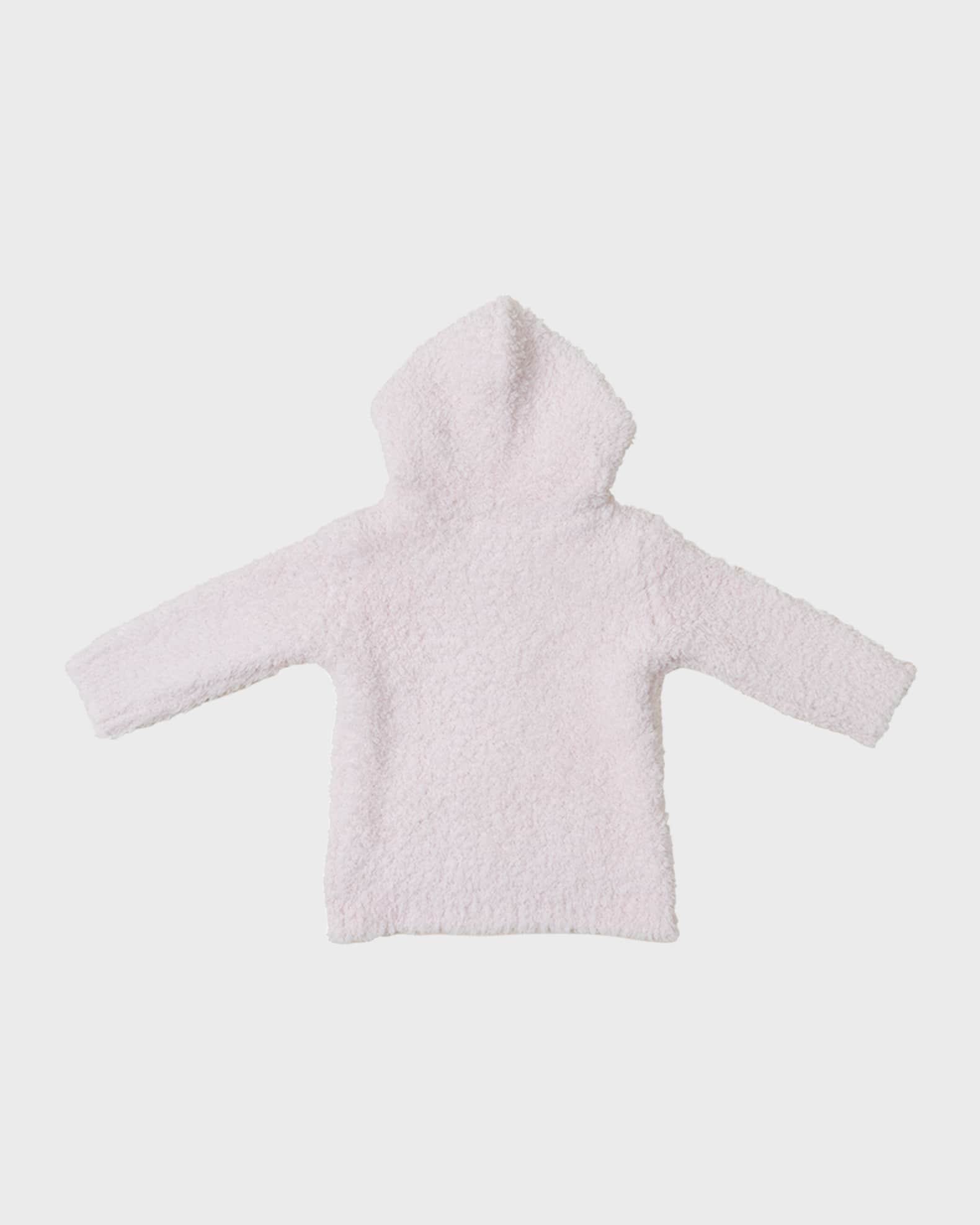 Barefoot Dreams Kid's CozyChic Textured Hoodie, Size 25 Neiman Marcus