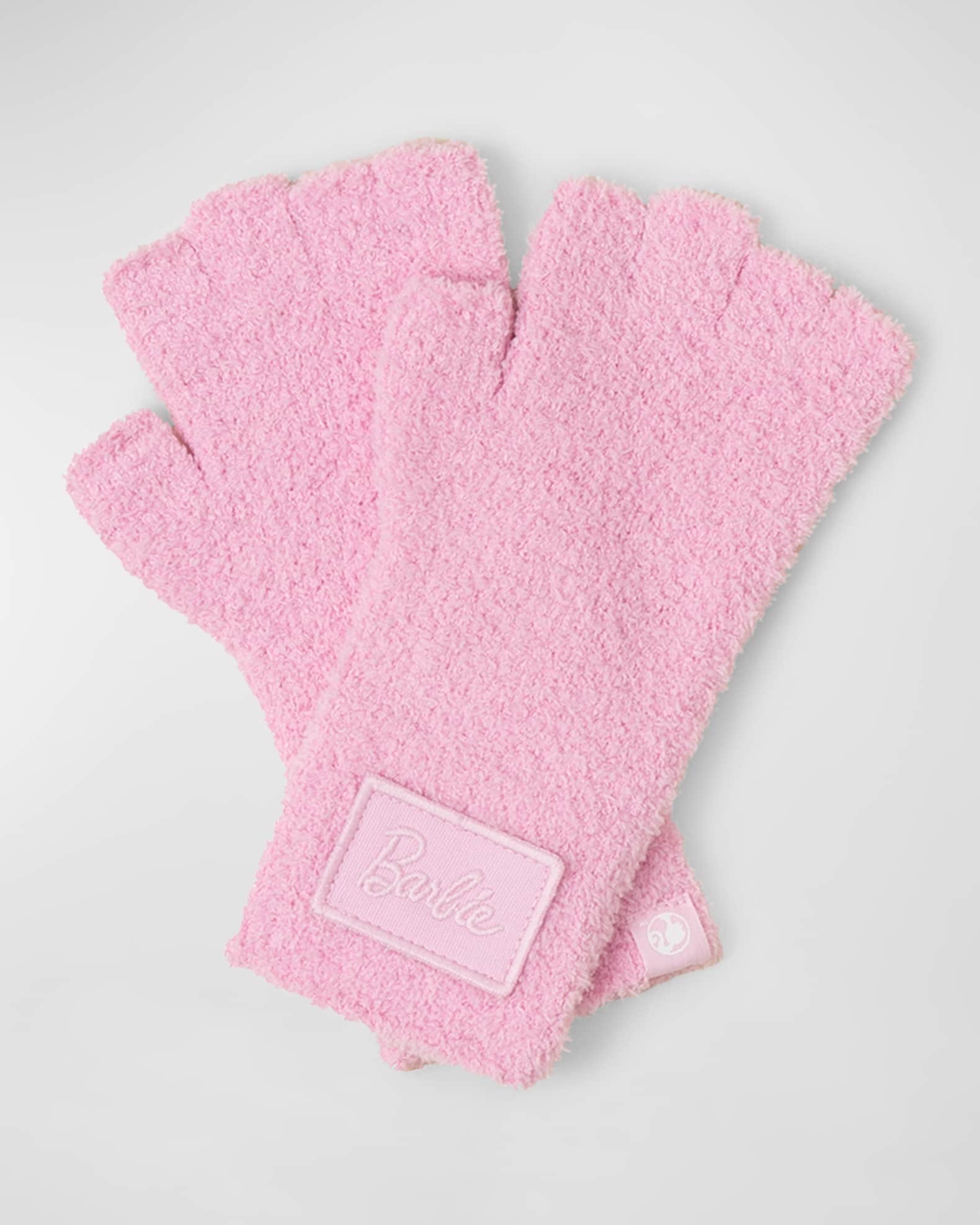 Barefoot Dreams Girl s CozyChic Barbie Fingerless Gloves Neiman Marcus