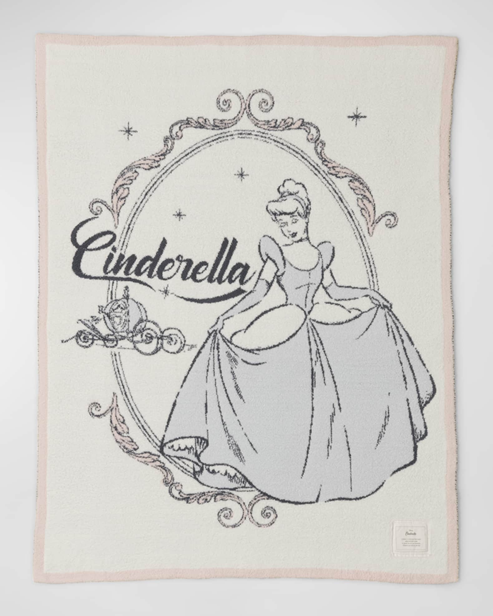 Barefoot Dreams x Disney CozyChic Cinderella Blanket Neiman Marcus