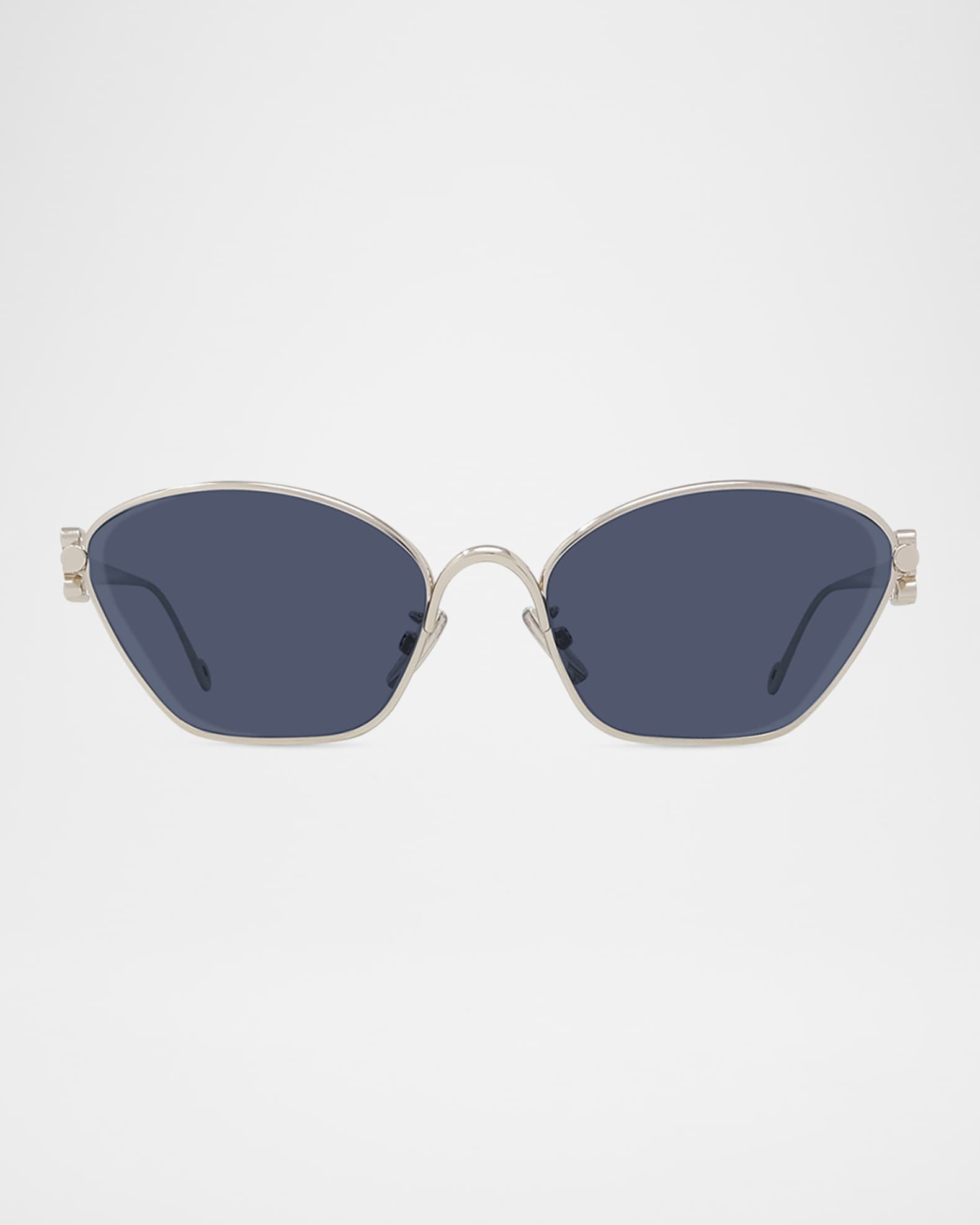 Loewe Metal Anagram Sunglasses | Neiman Marcus