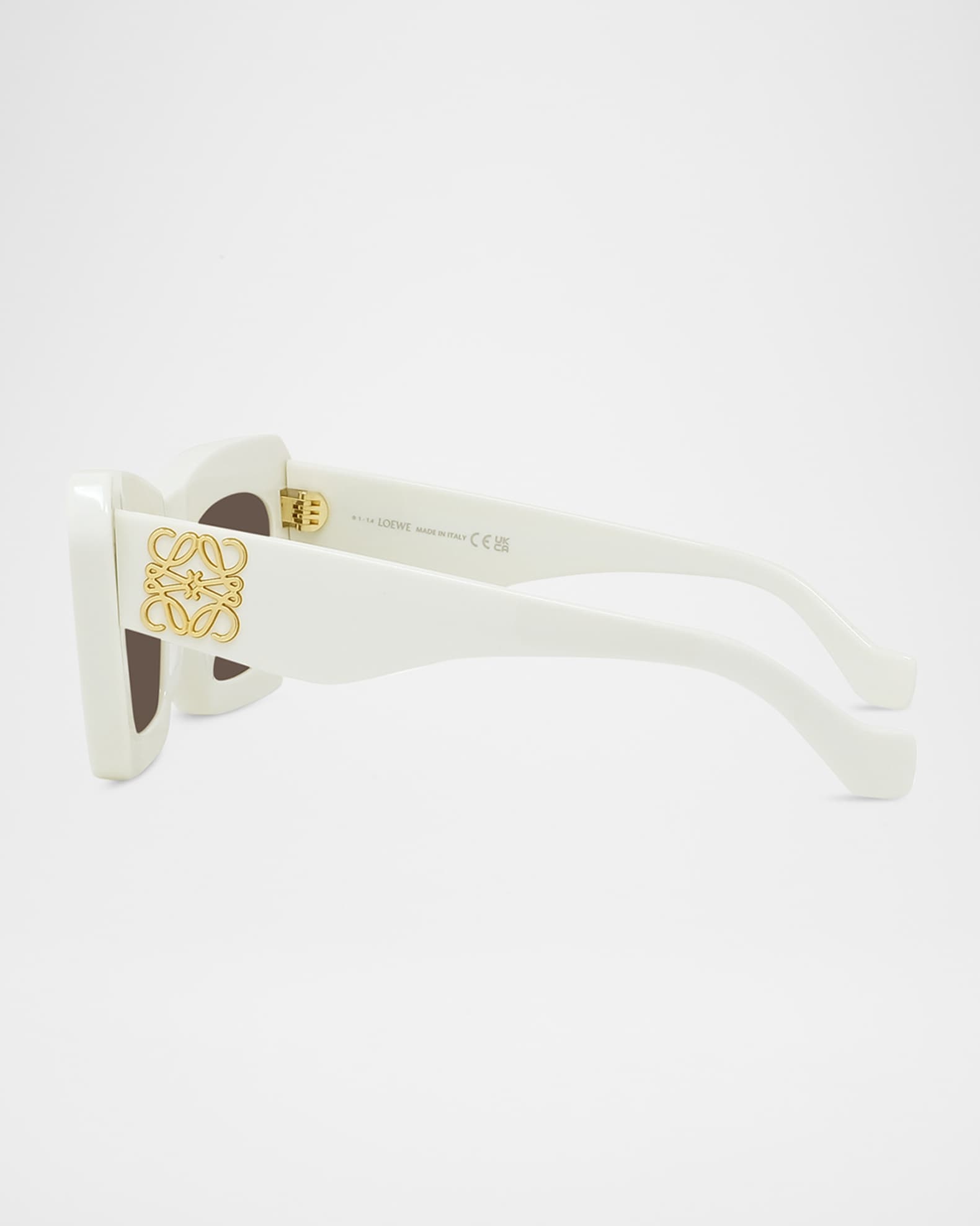LOEWE キャットアイ サングラス Beveled Cateye sunglasses Black - LOEWE