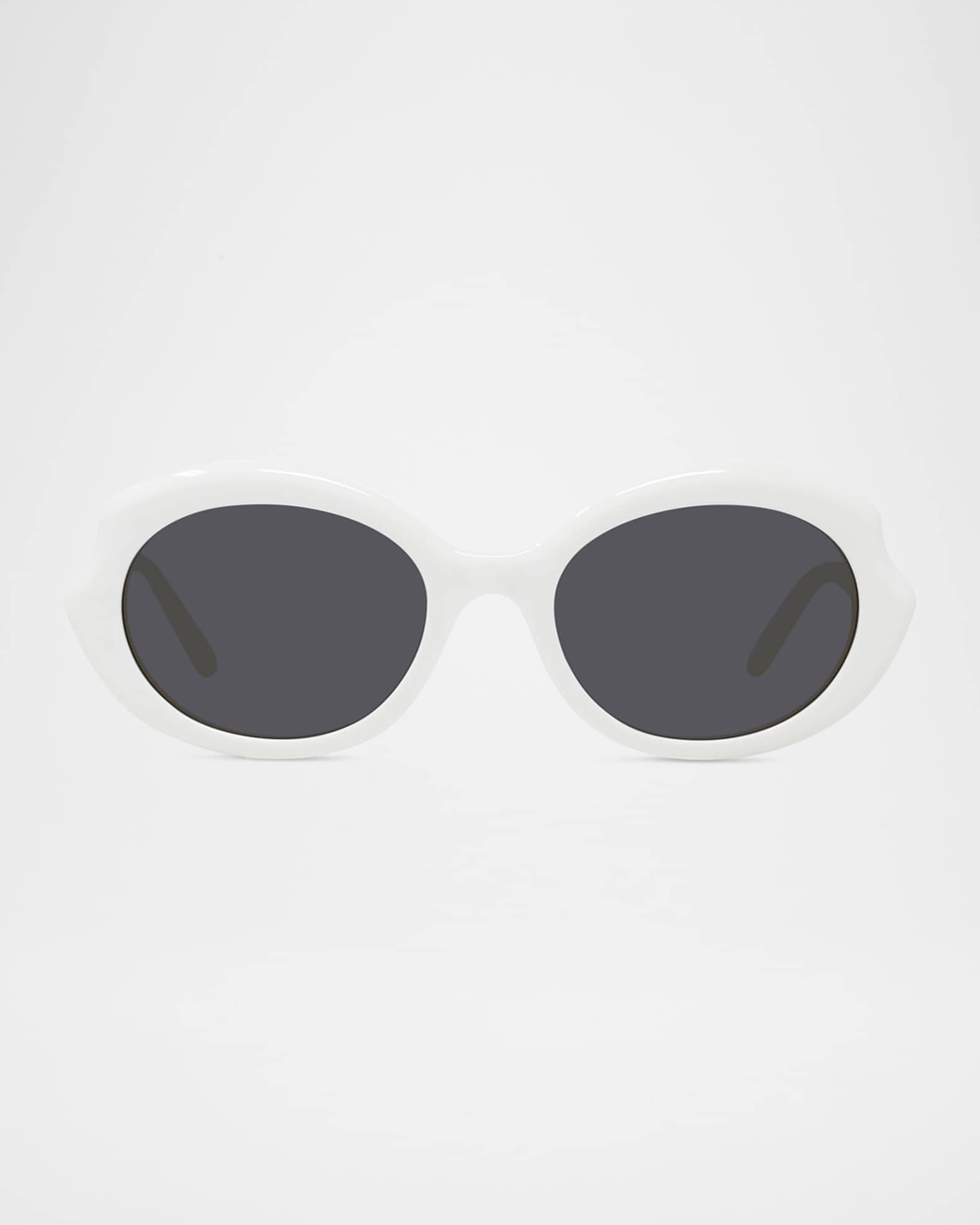 サングラス LOEWE SLIM SUNGLASSES Loewe Eyewear Women's Loewe Slim Sunglasses in Shiny Black