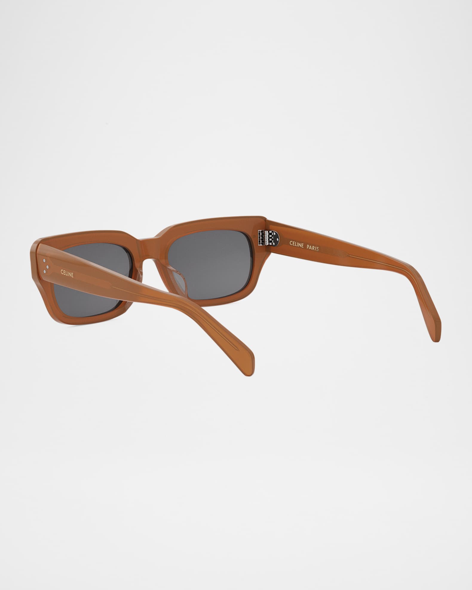 サングラス Celine Eyewear Bold 3 Dots flat-brow sunglasses Bold 3 Dots flat-brow sunglasses in black - Celine Eyewear