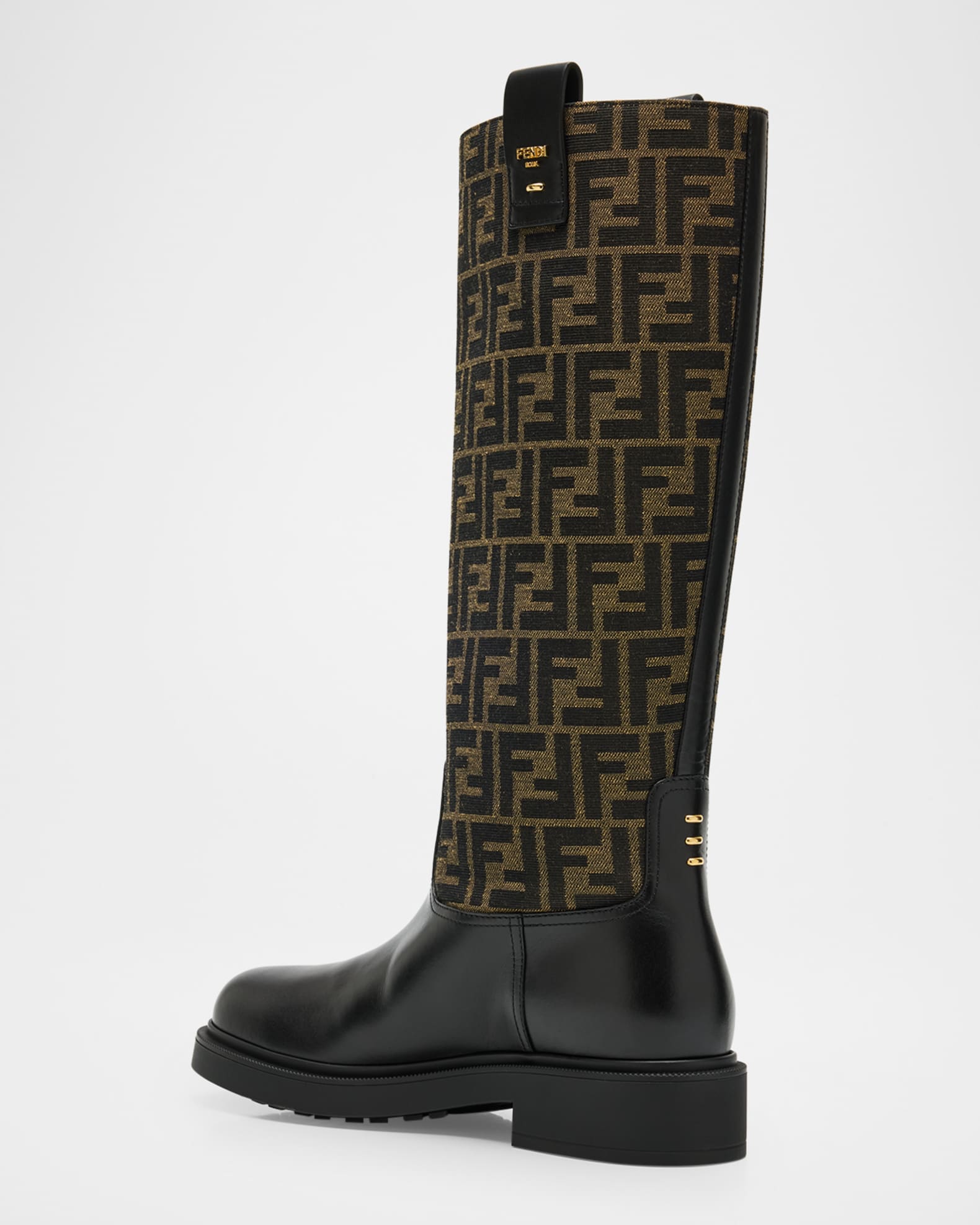 本店は & Canvas FF Filo Fendi Leather Marcus Neiman | Boots Knee-High 靴