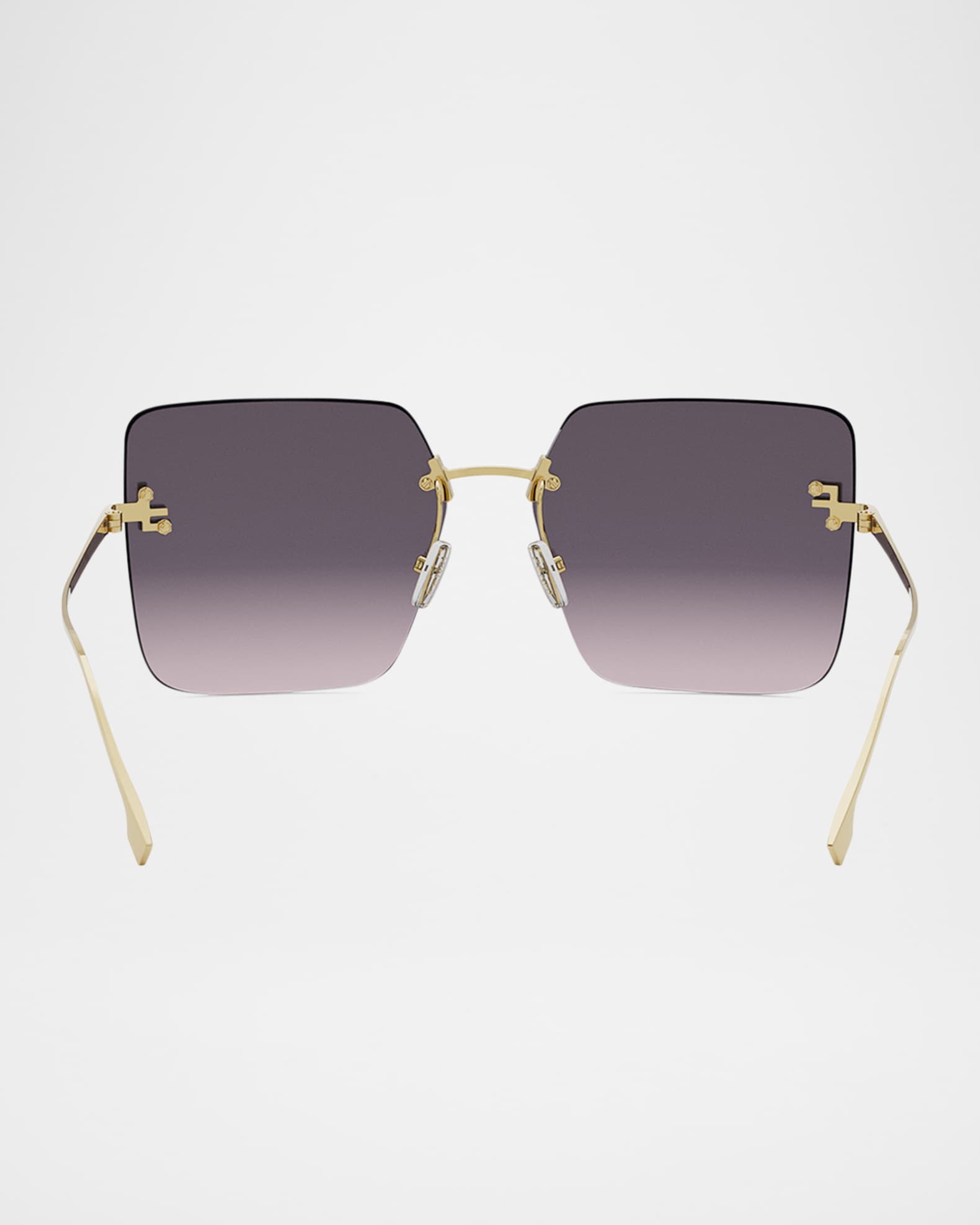 【送料&関税込】Fendi Square Frame Glasses Fendi Square Frame Clear Lense Glasses | italist