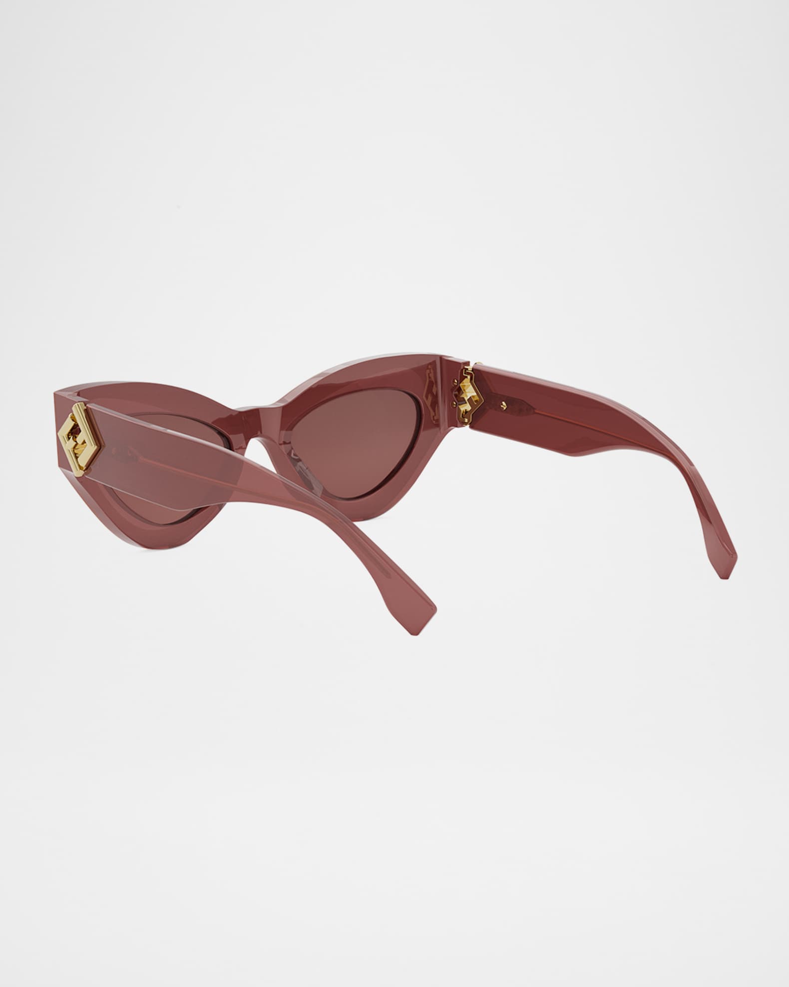 FF Diamond Logo Acetate Cat-Eye Sunglasses  1