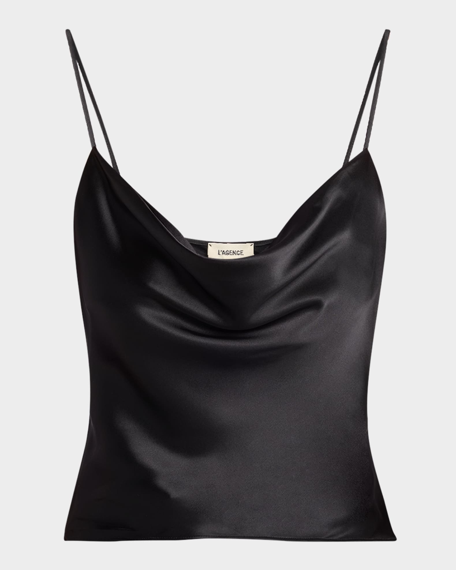 Calista Cowl-Neck Silk Camisole 0