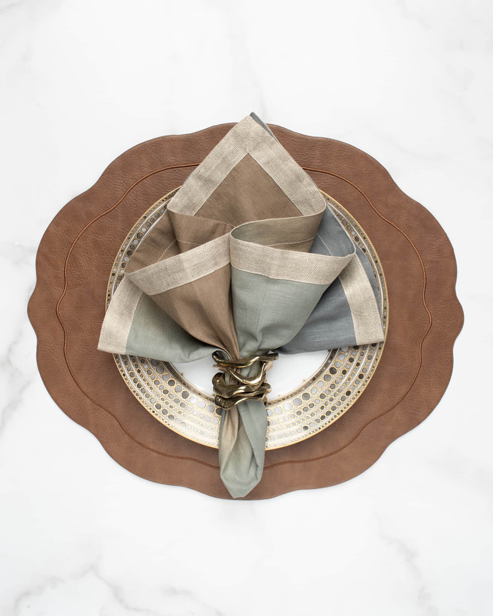 Brown Tailored Placemat 1